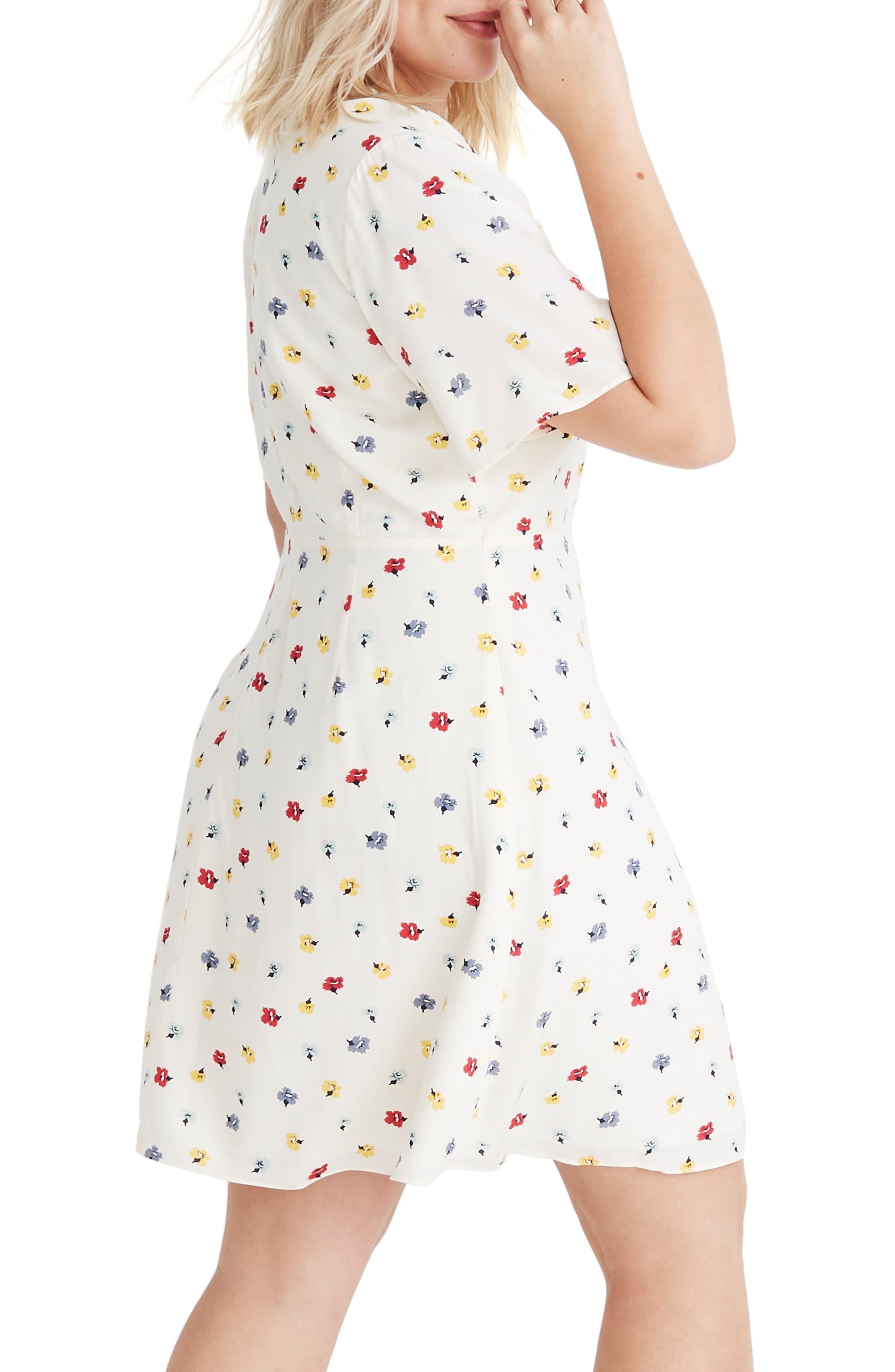 madewell orchard flutter sleeve dress