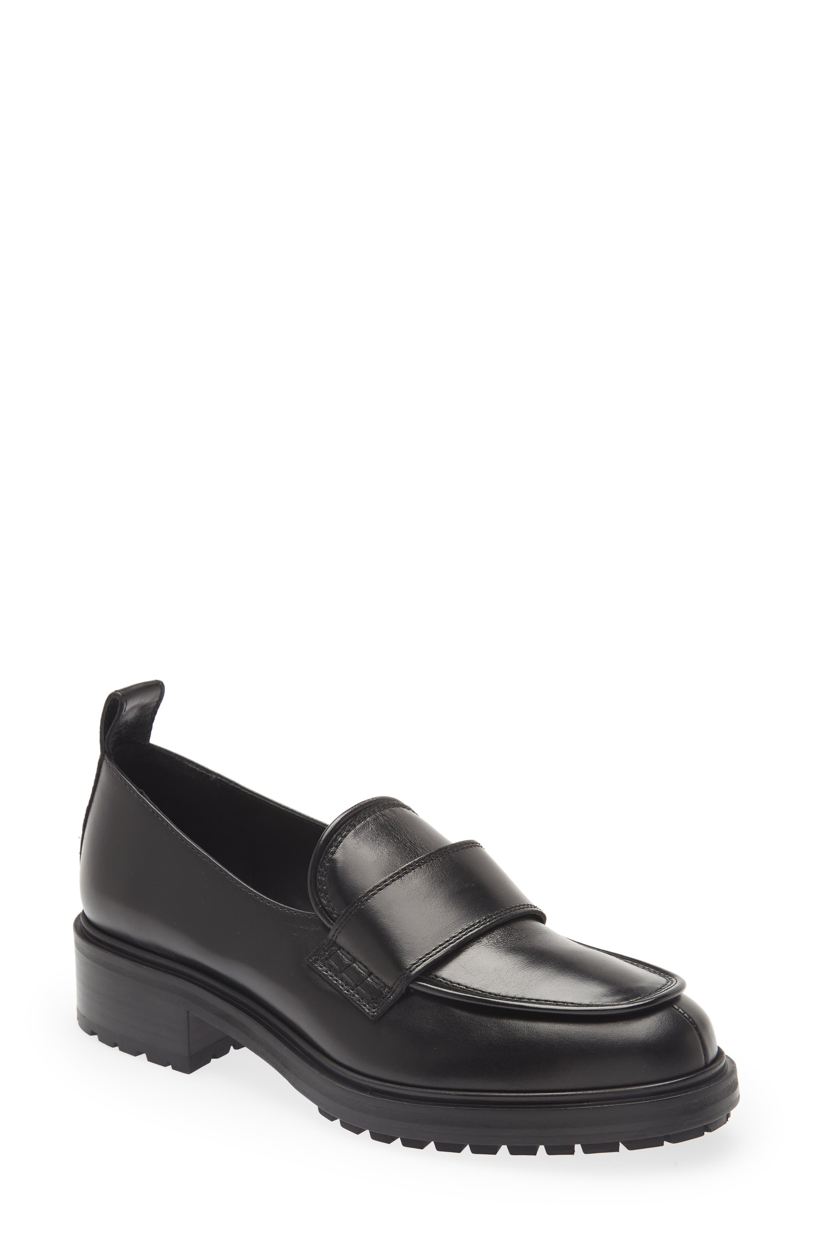 ruth leather platform loafers