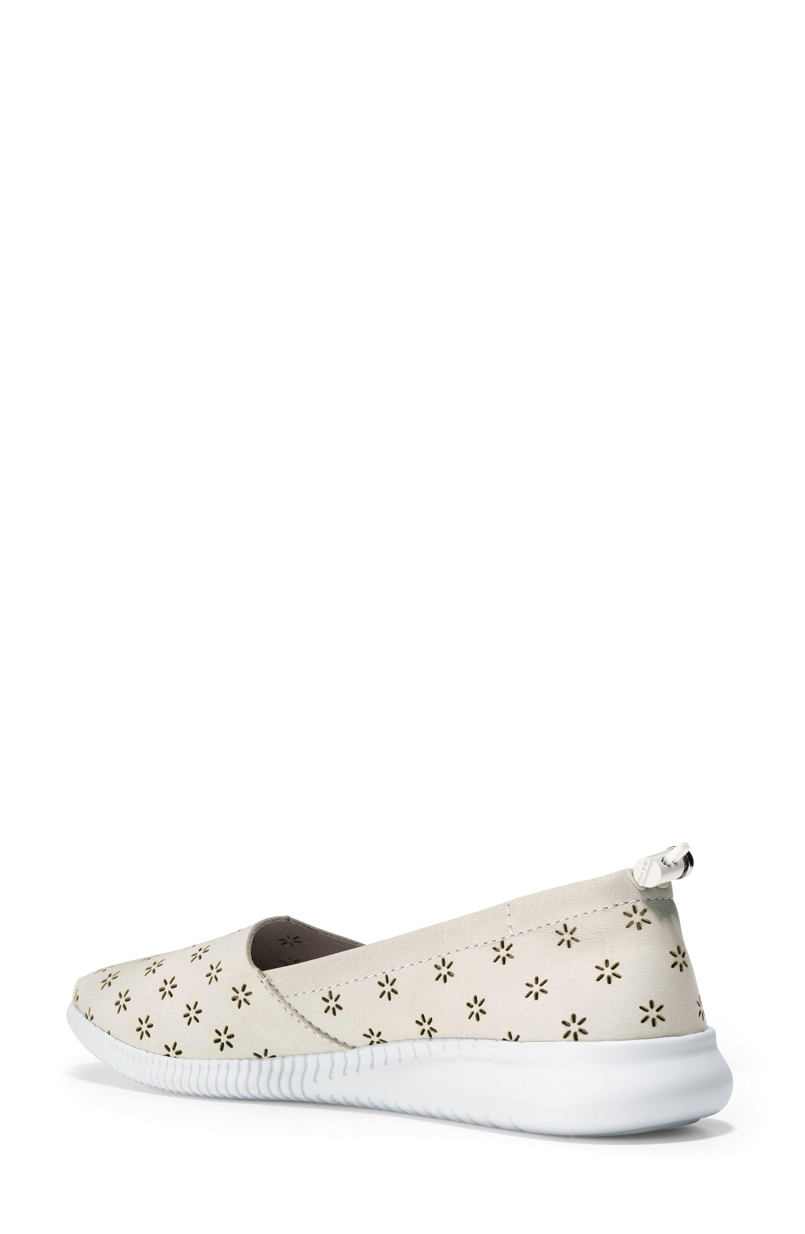 cole haan studiogrand perforated slip on sneaker