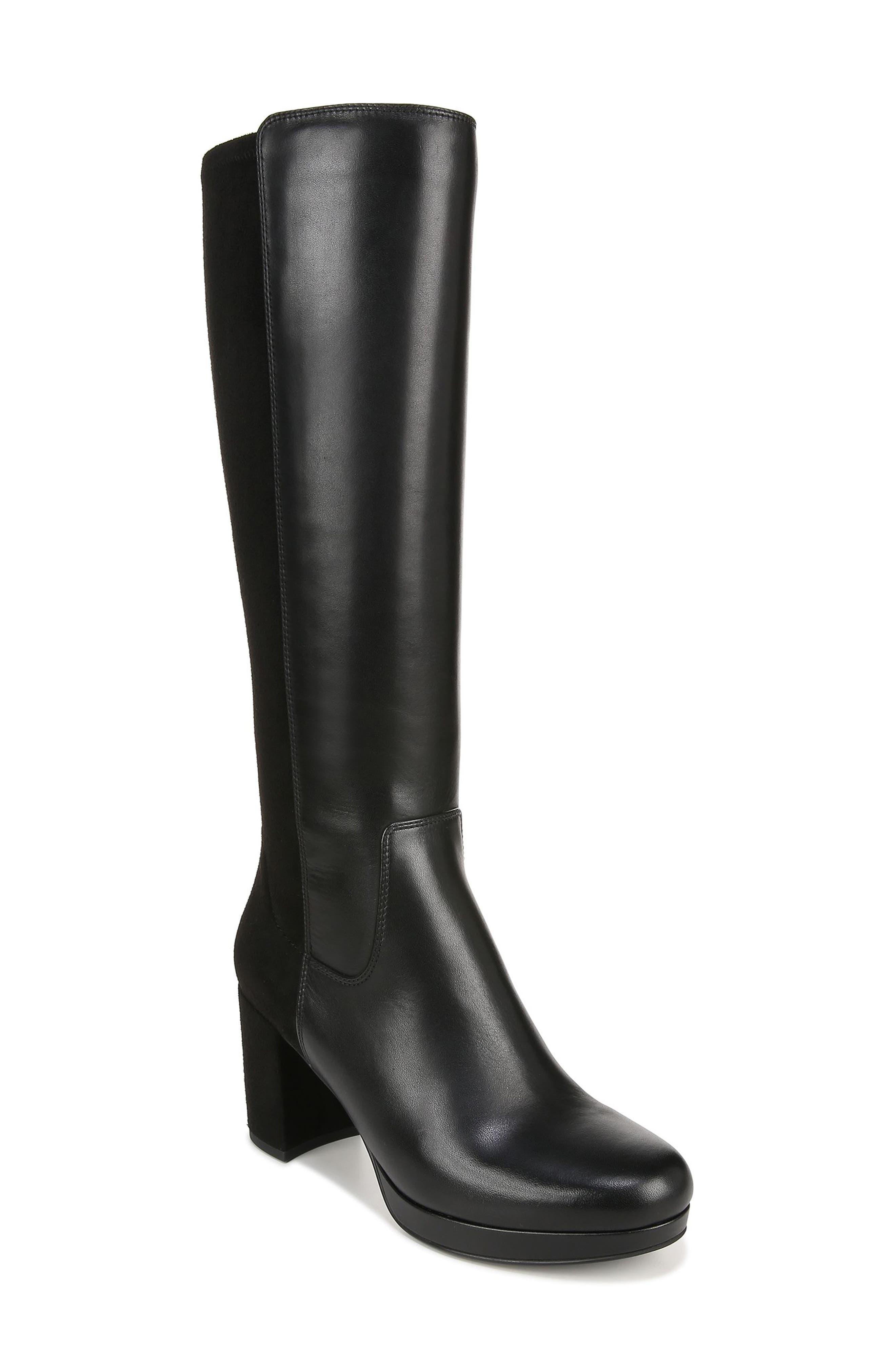 Vionic Ynez Platform Boot in Black | Lyst