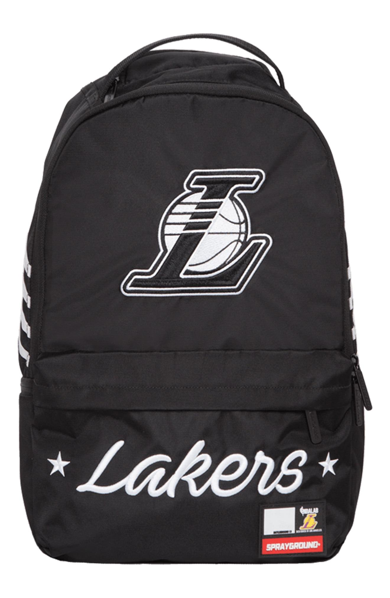 Sprayground Synthetic Los Angeles Lakers Cargo Backpack In Black For Men Lyst