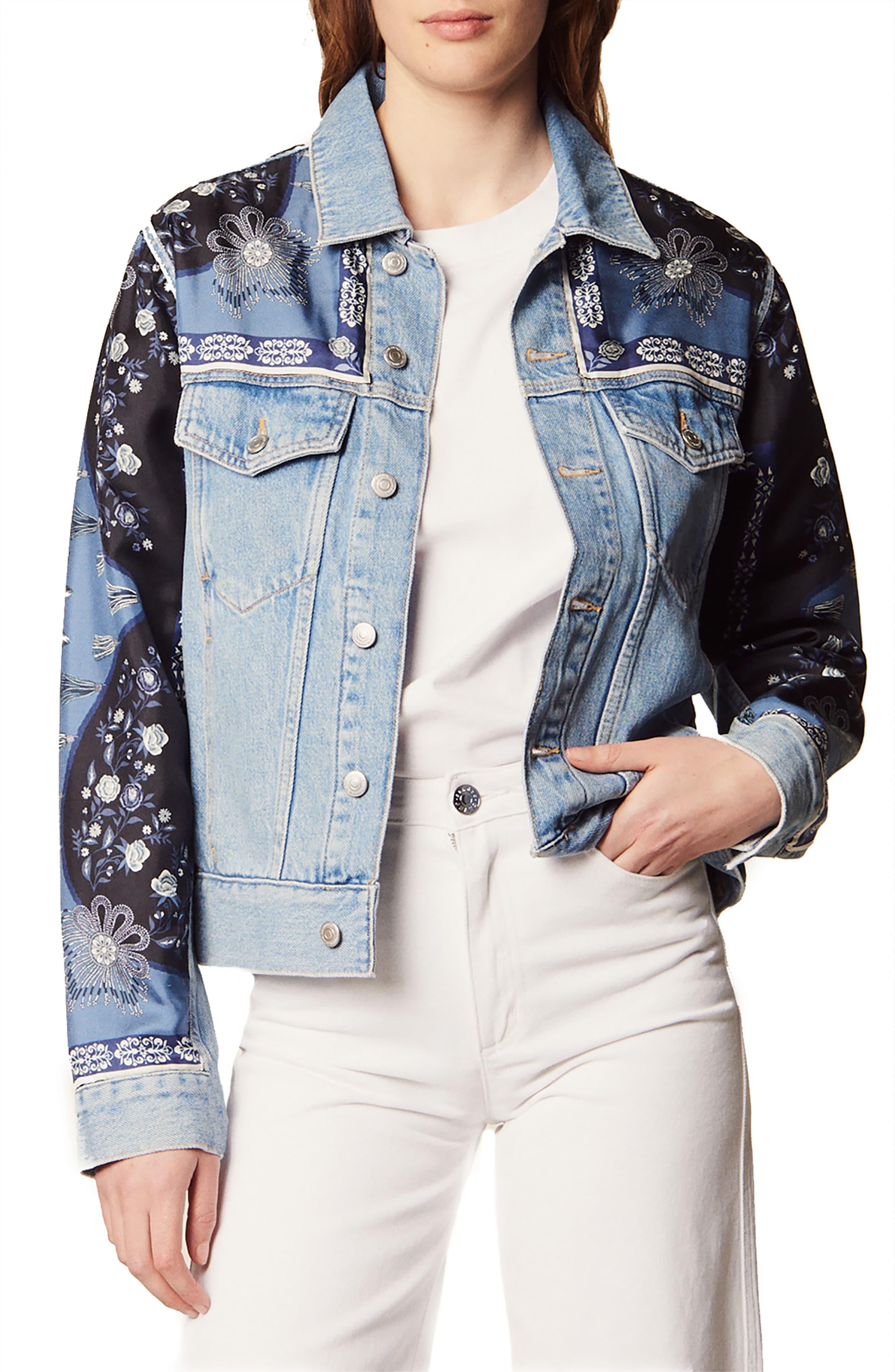 sandro trucker jacket