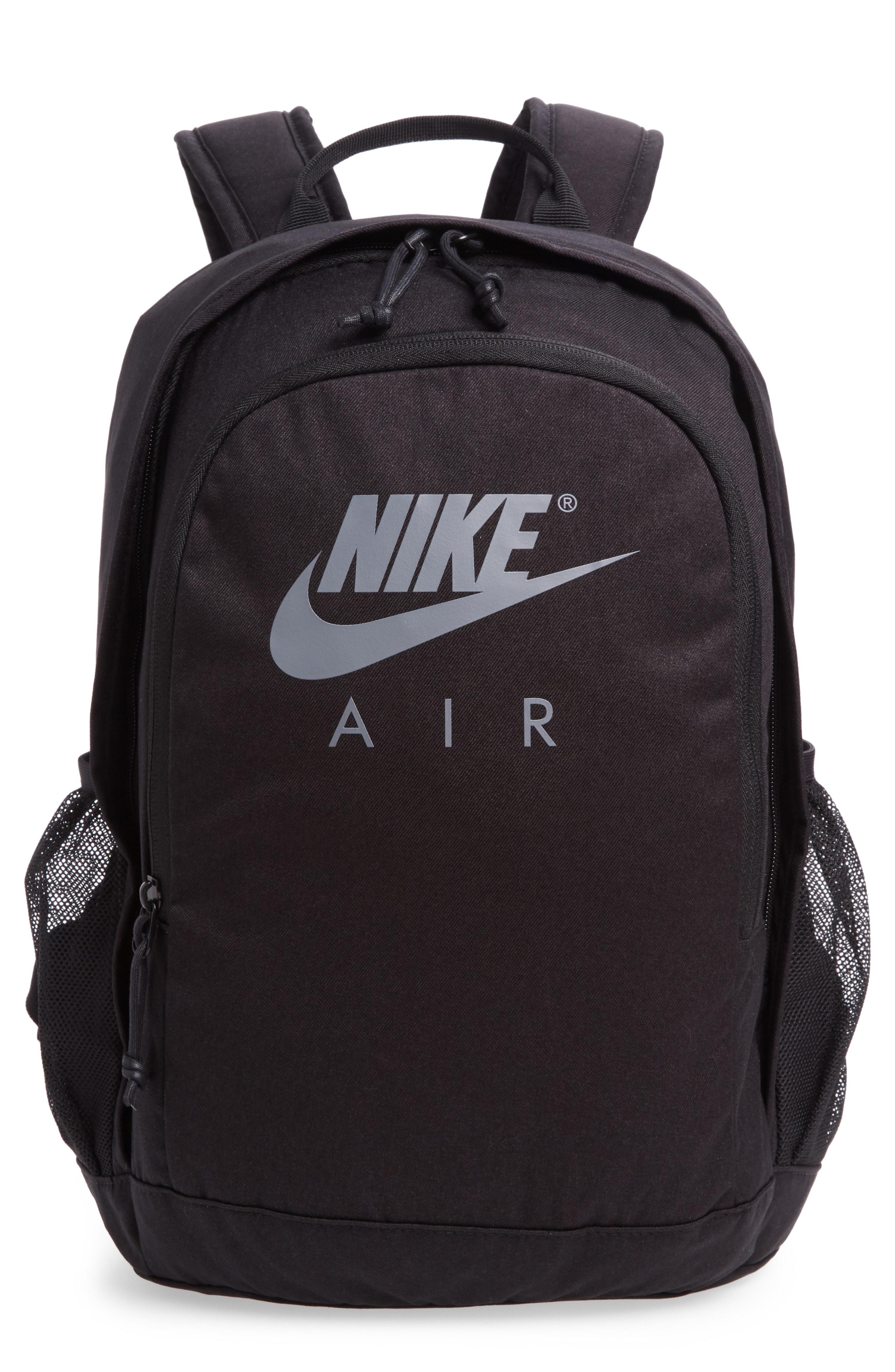 black nike air backpack