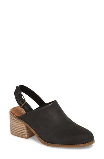 toms leila slingback black