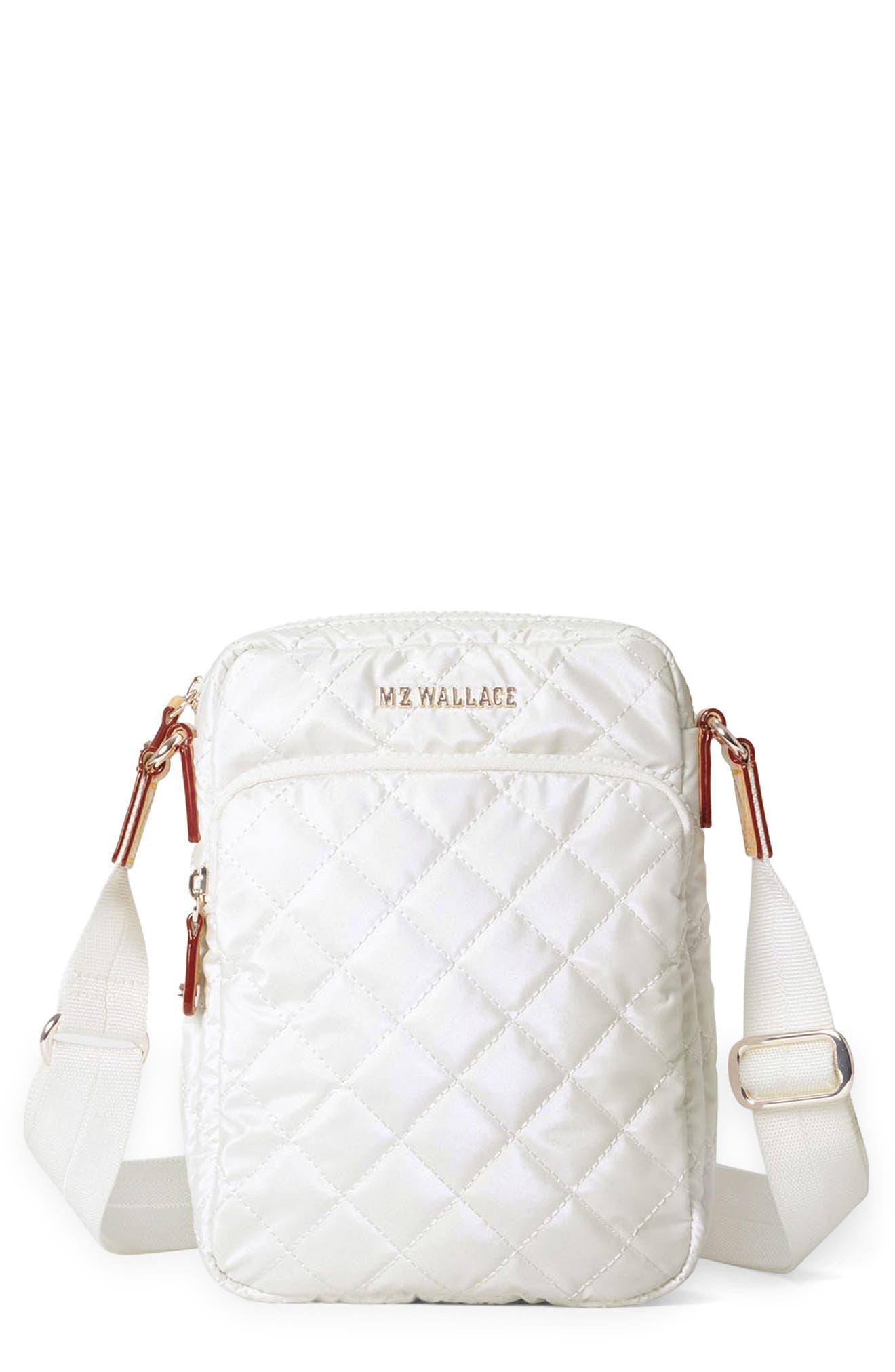 MZ Wallace Metro Convertible Crossbody Bag in White Lyst