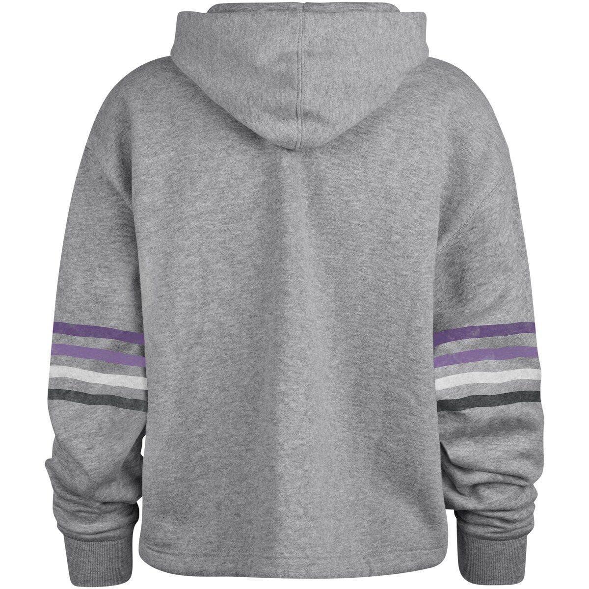 MSX by Michael Strahan Women's Purple Baltimore Ravens Amelia Turtleneck  Pullover Hoodie - Macy's