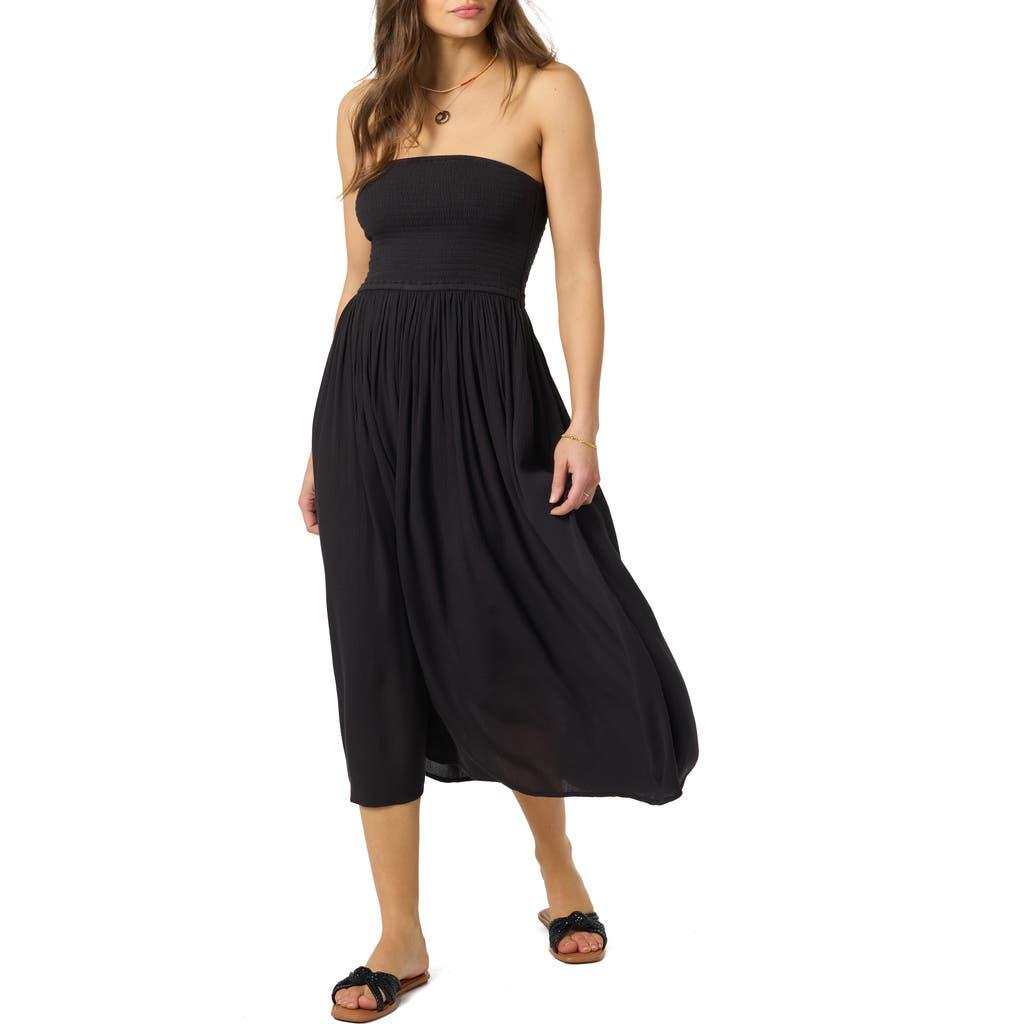 knee length dresses for ladies O'Neill Devyn Midi Women's Dress - Nile Blue