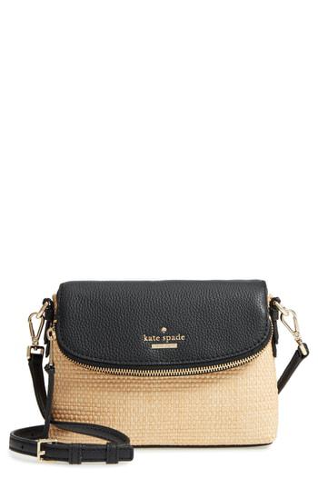 kate spade straw crossbody