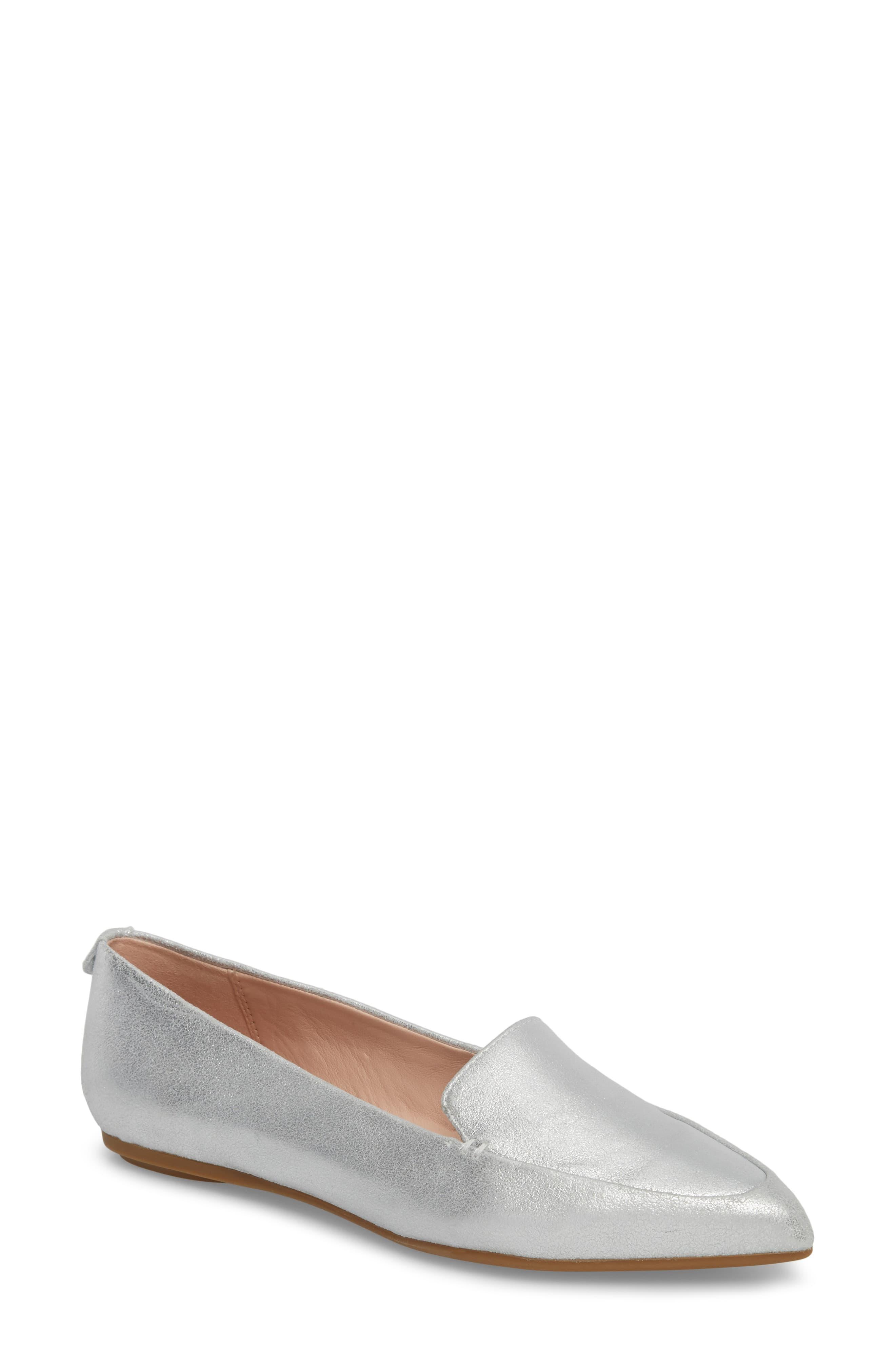 faye pointy toe loafer