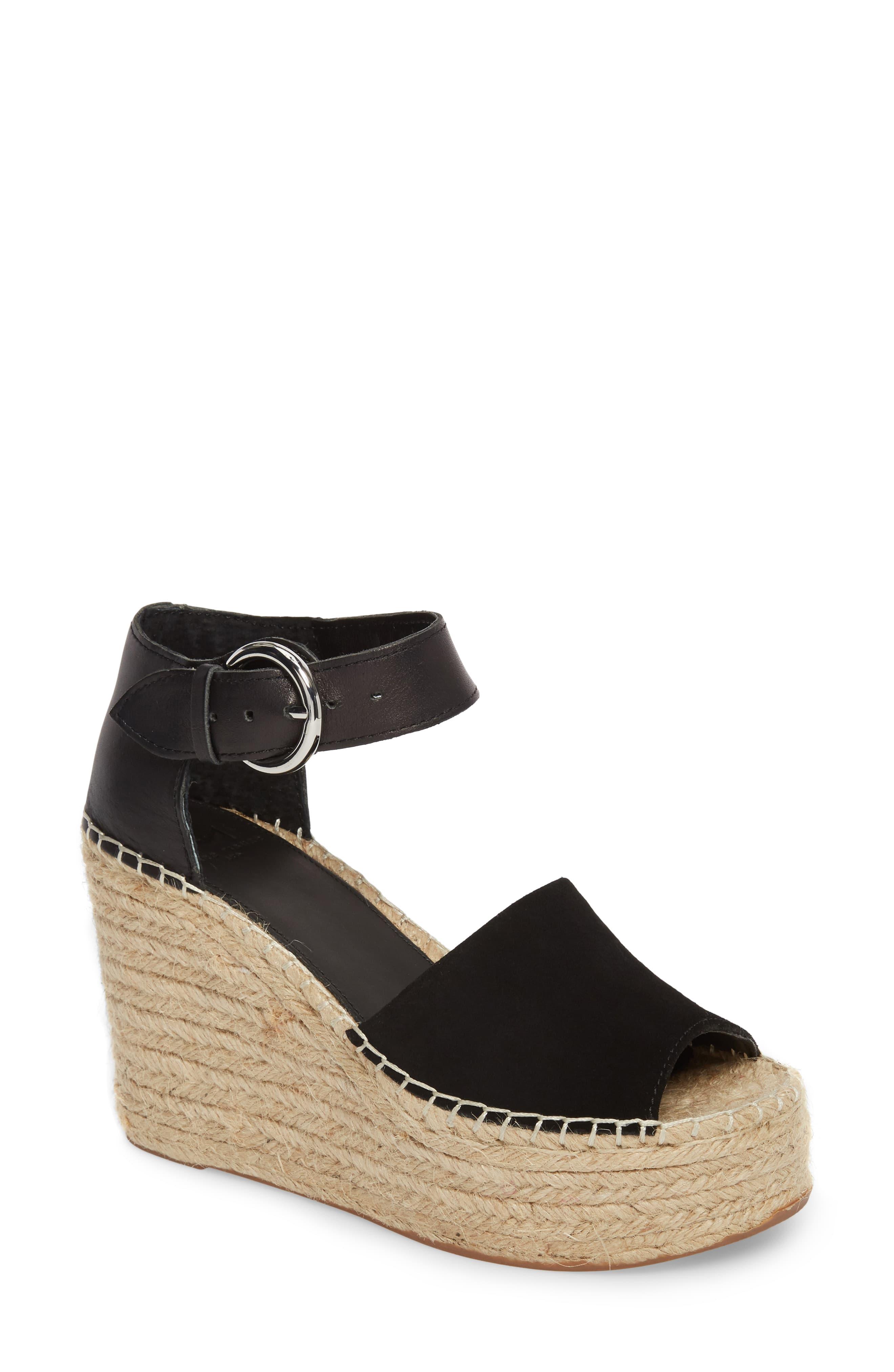 marc fisher black wedges