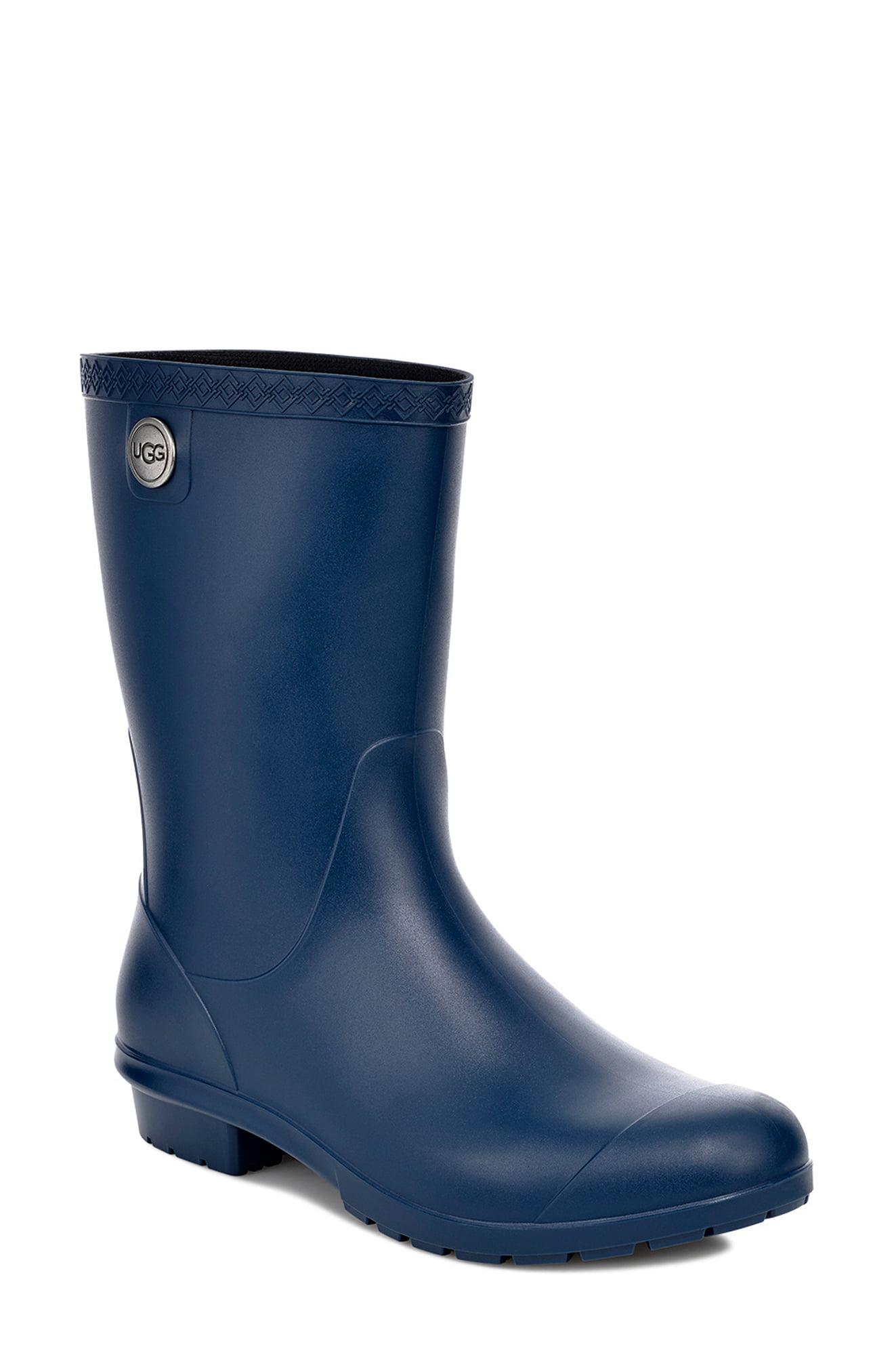UGG UGG Sienna Rain Boot in Blue - Lyst