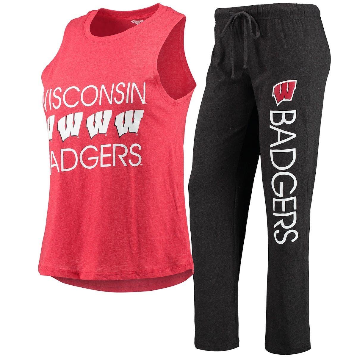 Concepts Sport Louisville Cardinals Holiday Long Sleeve T-shirt And Pants  Sleep Set At Nordstrom in Red