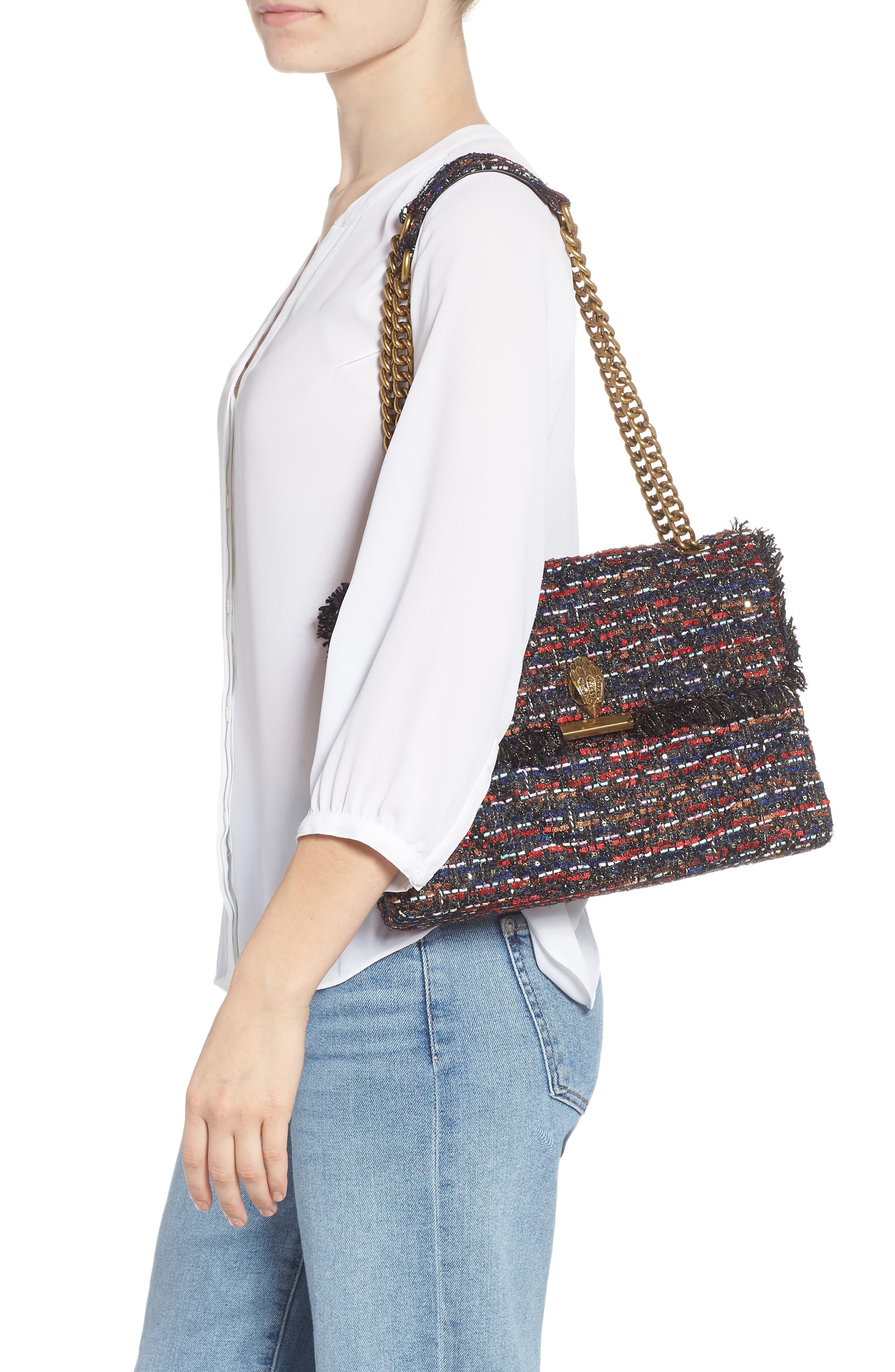 Kurt Geiger Large Kensington Tweed Shoulder Bag Save 26 Lyst