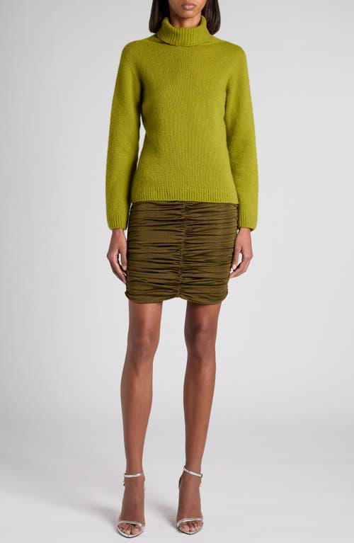 ミニスカート TOM FORD SILK AND COTTON MINI SKIRT SHINY PLONGE MINI SKIRT WITH RUFFLED BOTTOM | Tom Ford Fashion