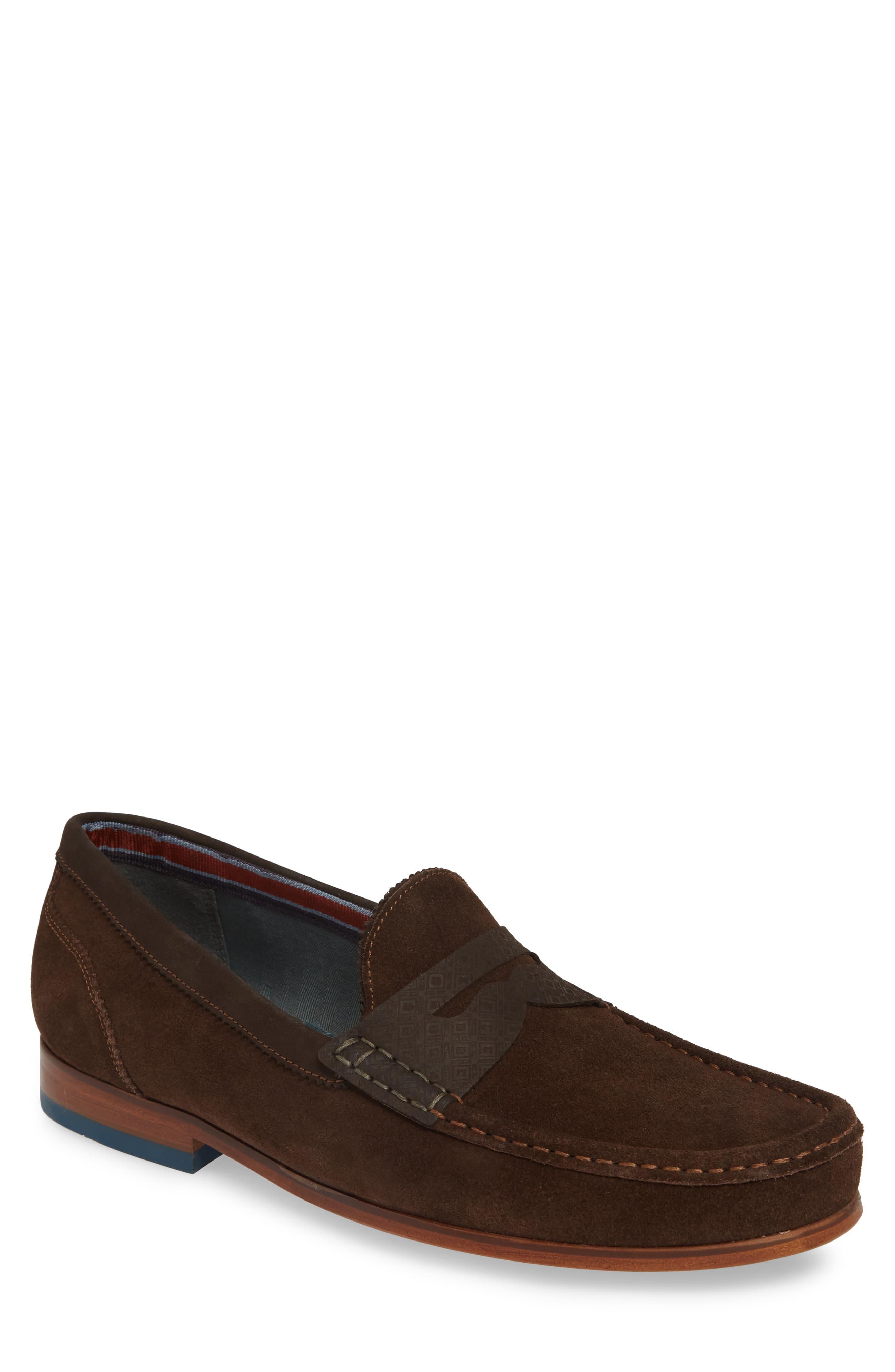 ted baker tan loafers