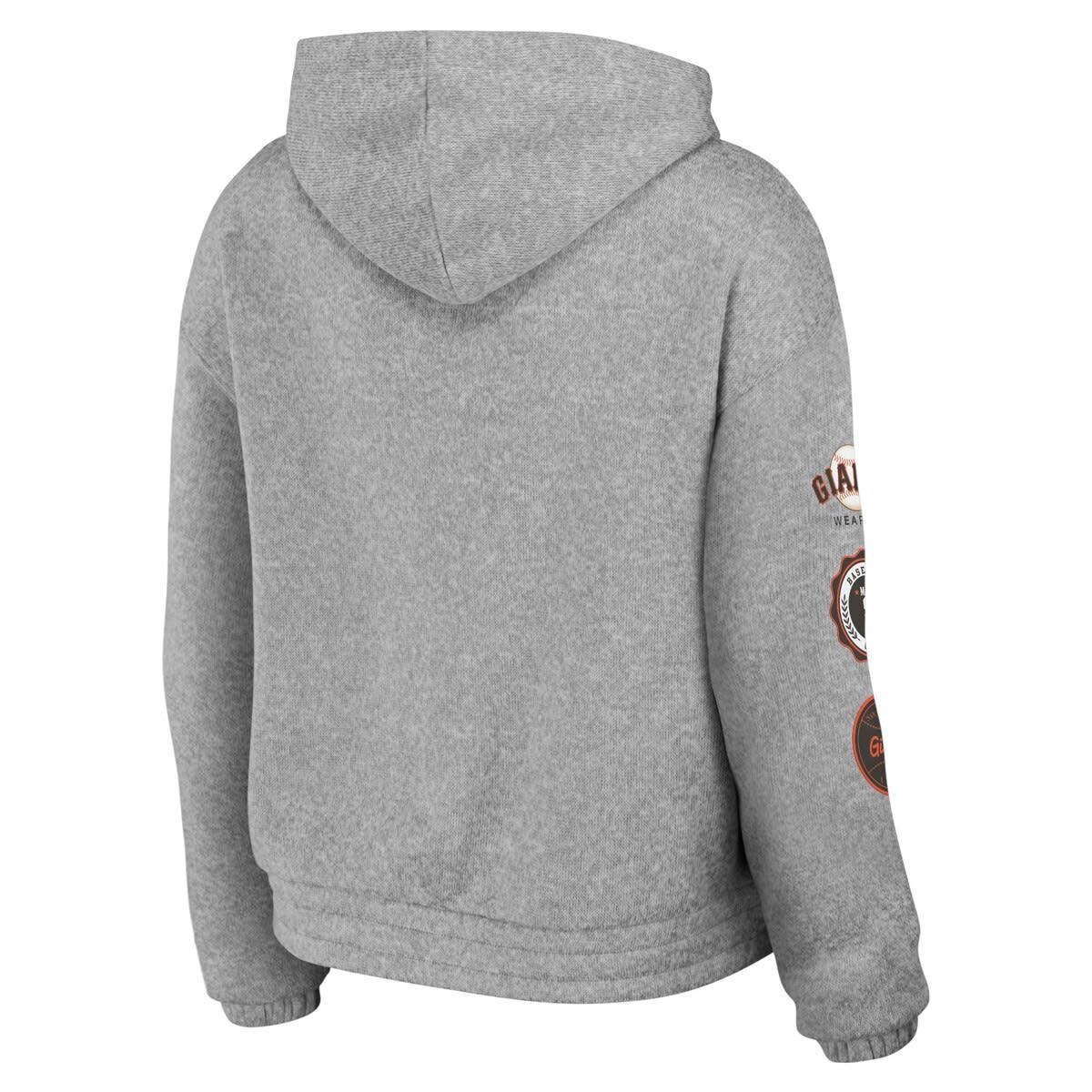 WEAR by Erin Andrews San Francisco 49ers Oversized Pullover Sweatshirt At  Nordstrom in White