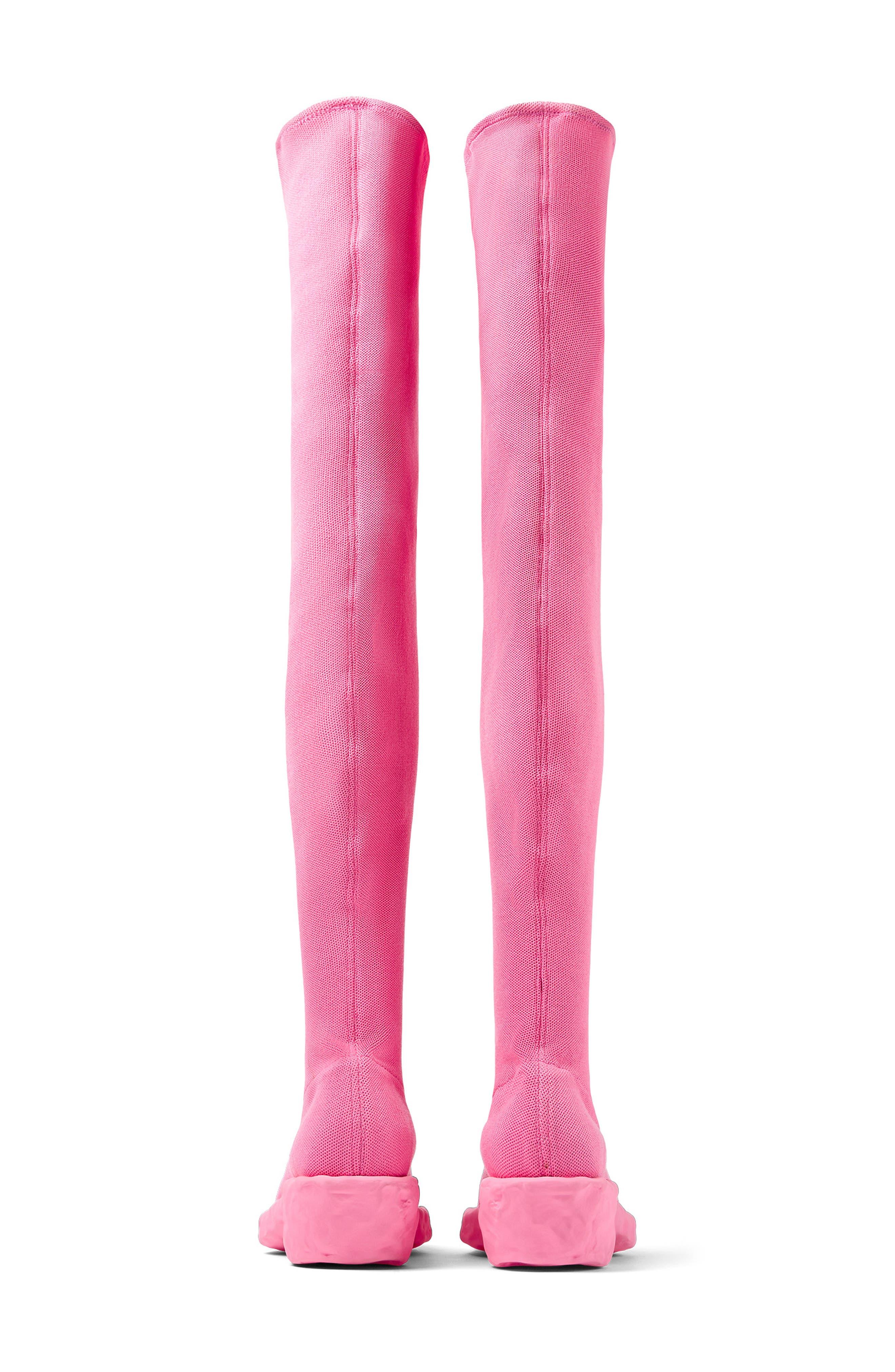 CAMPERLAB Venga Over The Knee Boot in Pink | Lyst