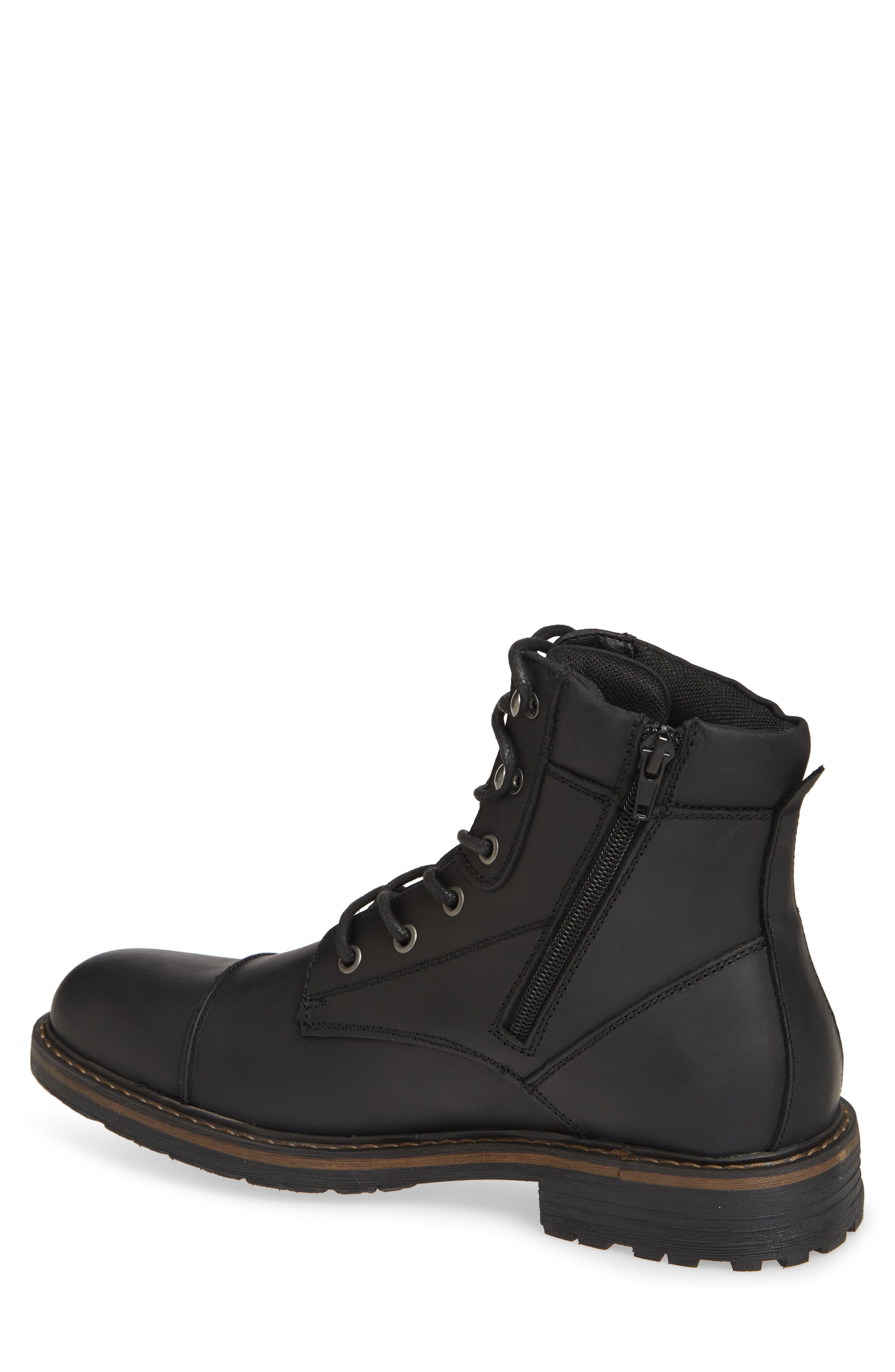 derek cap toe boot