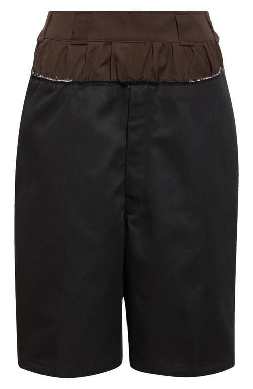 パンツ MM6 MAISON MARGIELA Women Shorts Burmudas S52KA0516 S47848 MM6 Maison Margiela - Women Denim Shorts – Atelier New York