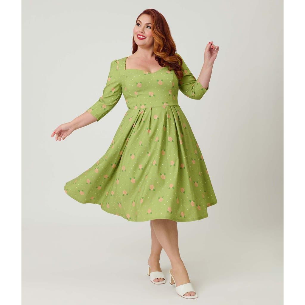 green swing dress plus size Unique Vintage Sweetheart in Winter wedding bridesmaid dress