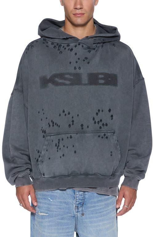 【KSUBI】ジップアップパーカーstinger ekcess zip hoodie grey Buy STINGER EKCESS ZIP HOODIE GREY MARLE | Ksubi ++