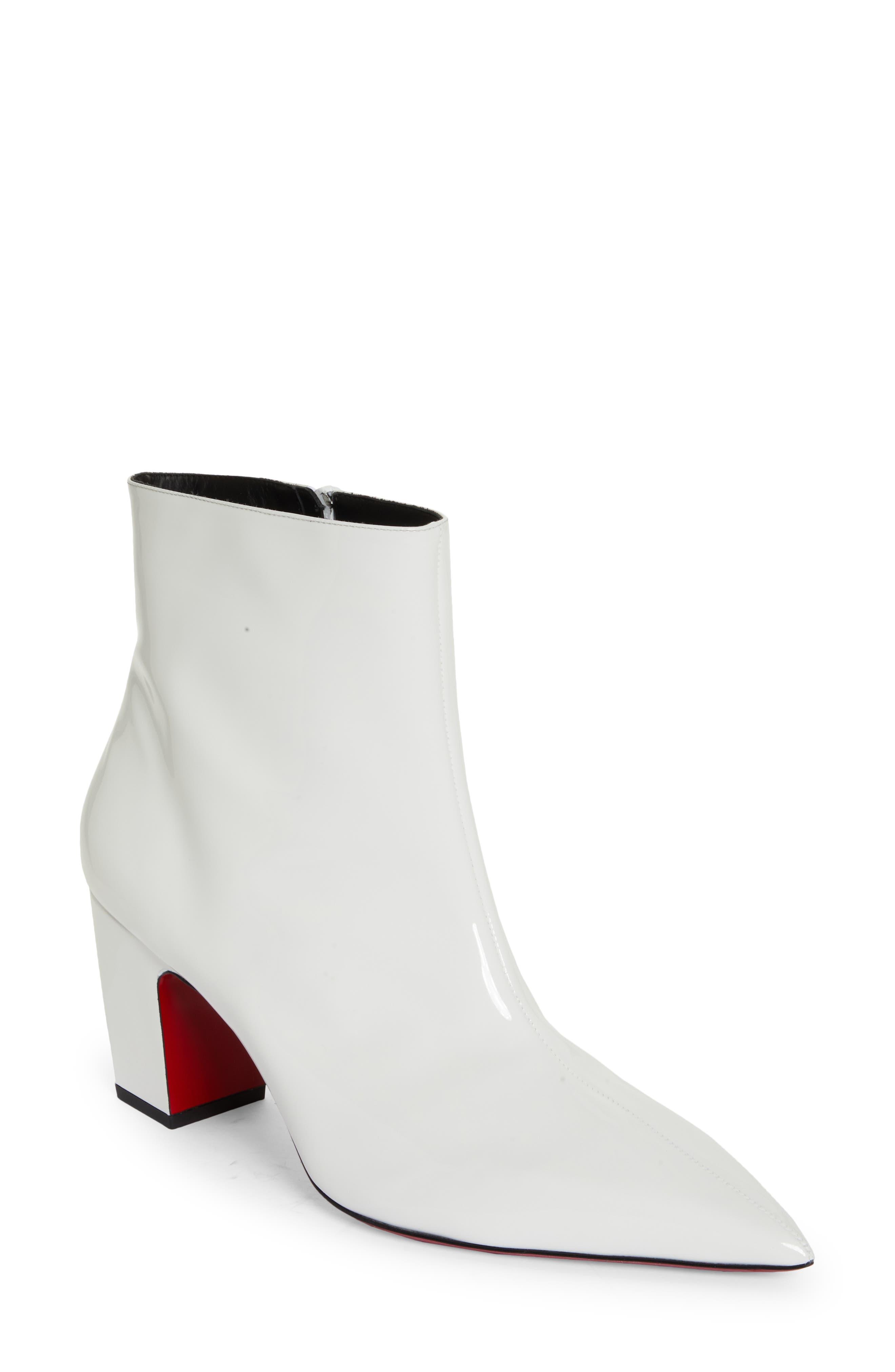 Christian Louboutin Men's Roadyrocks Patent Leather Chelsea Boots