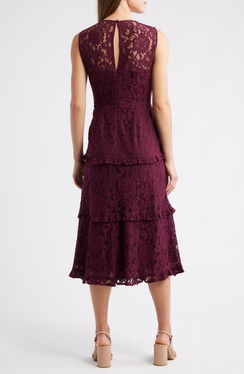 chinese dress ladies Anne Klein Side Ruched Mesh Midi Dress