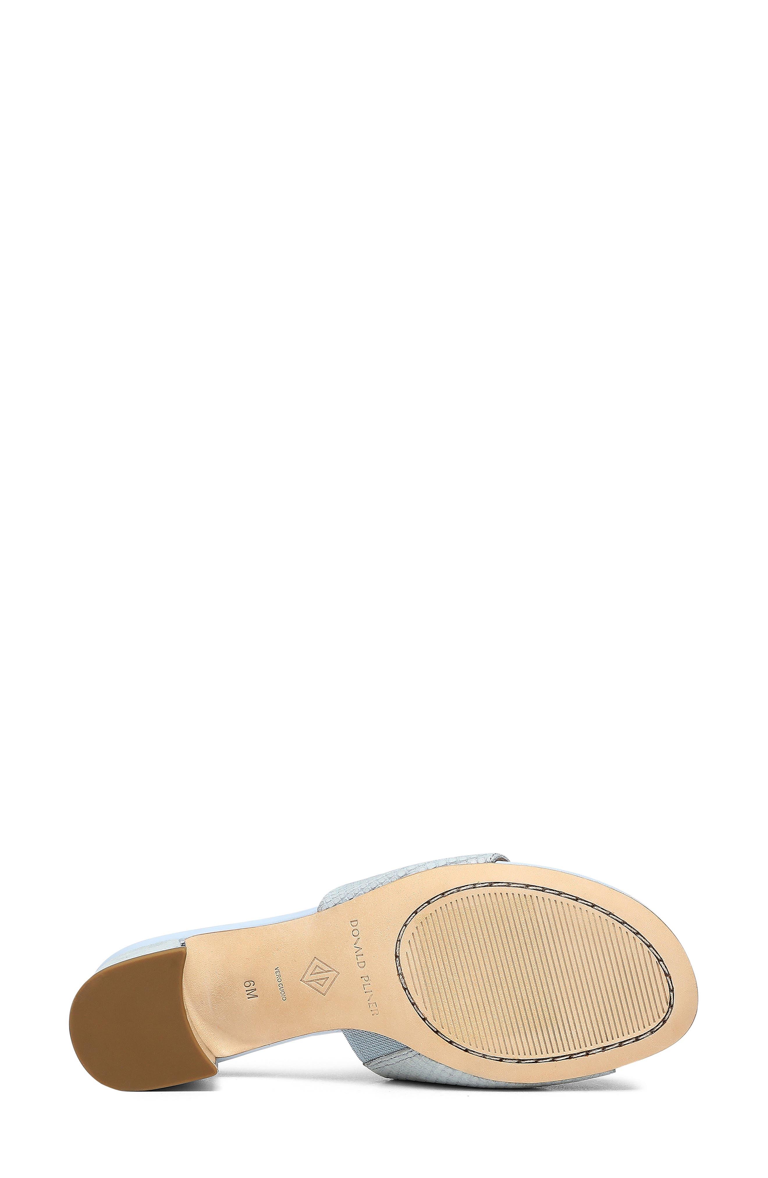 Donald J Pliner Melros Slide Sandal in White | Lyst