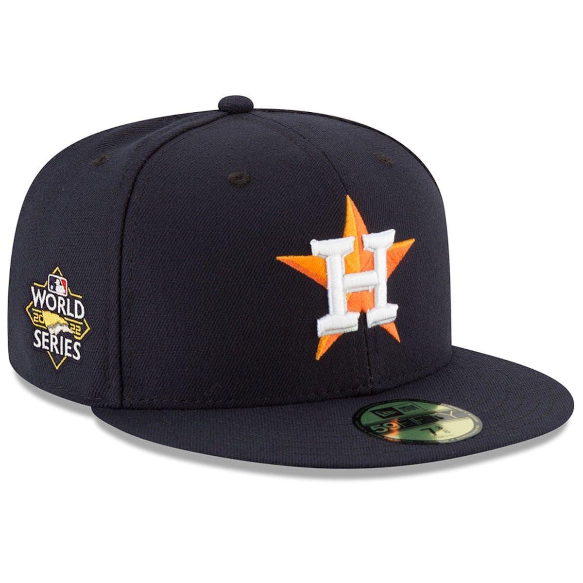 KTZ Houston Astros 2022 World Series Side Patch 59fifty Fitted Hat At