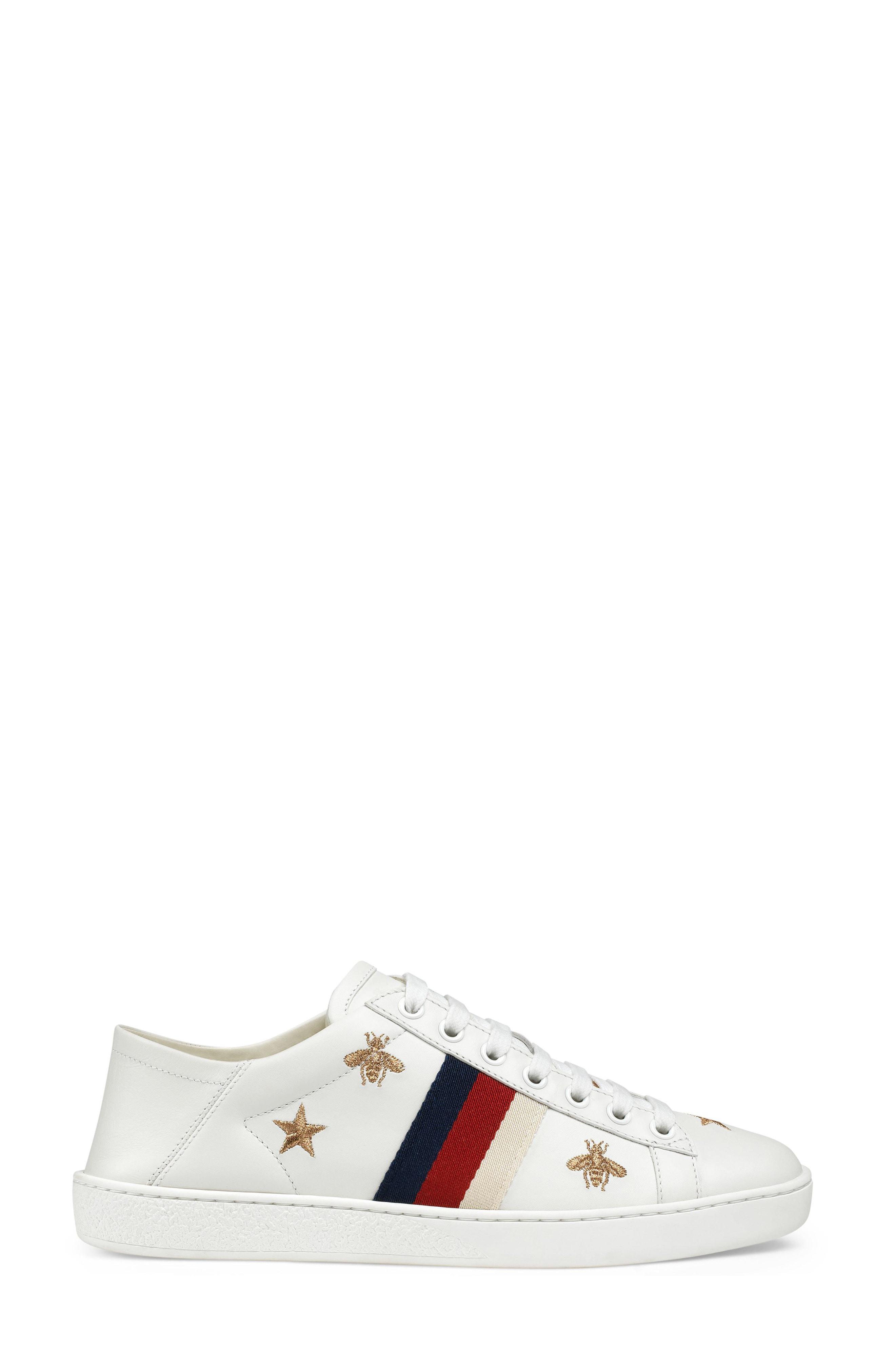 gucci ace bee trainers