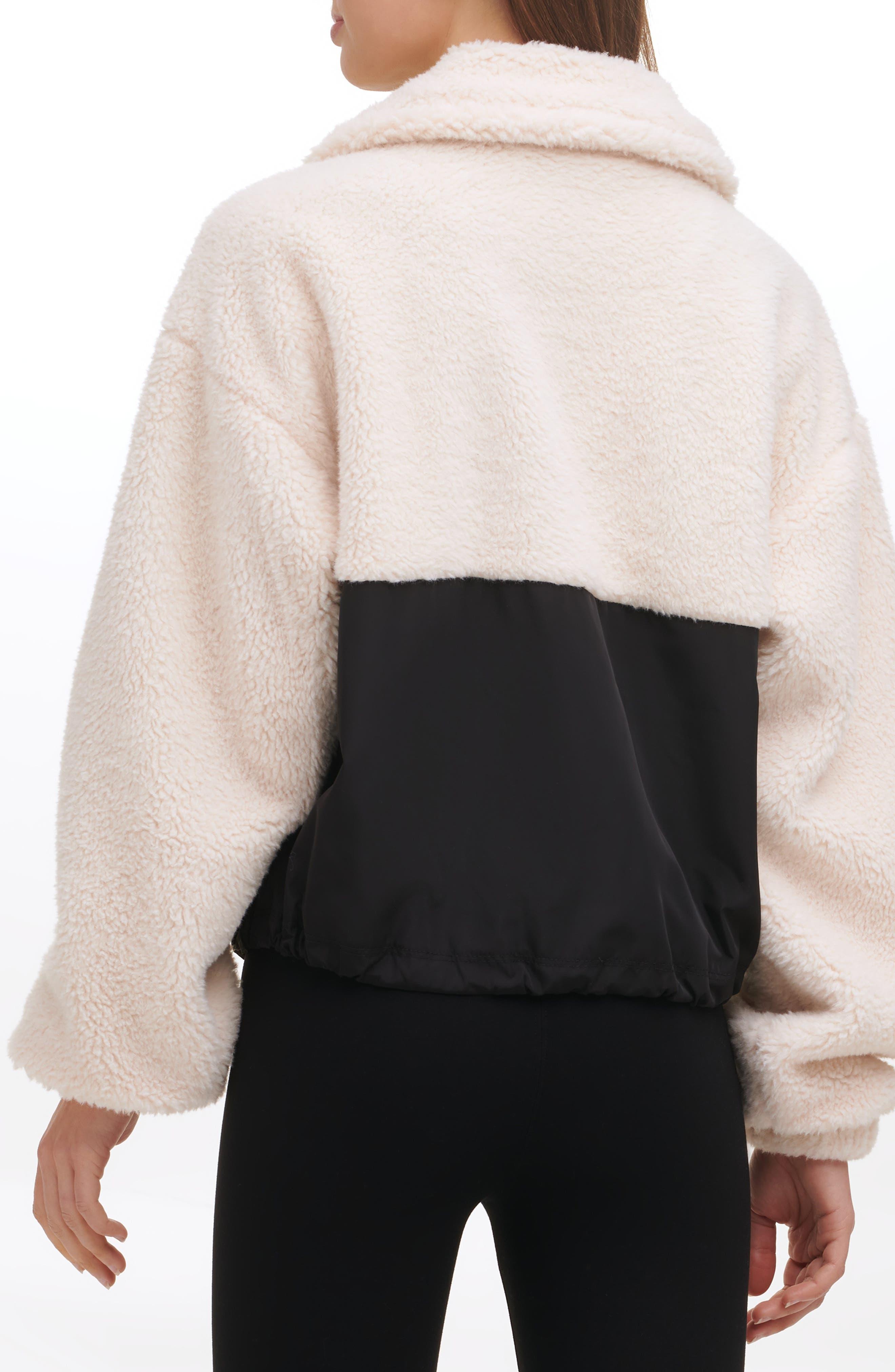 dkny teddy fleece
