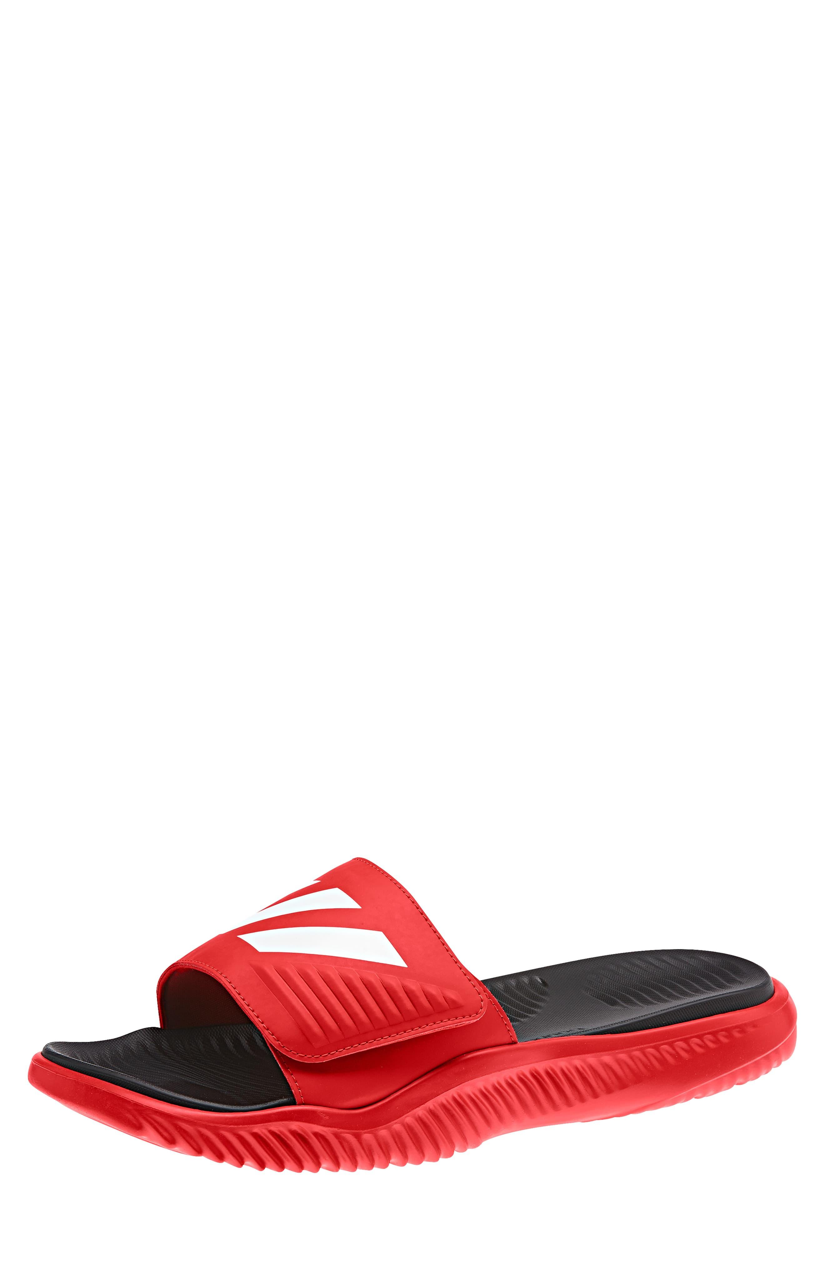 alphabounce basketball slides red