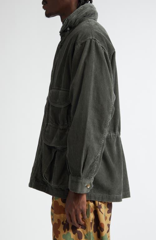Beams Plus Corduroy Field Coat in Black for Men | Lyst