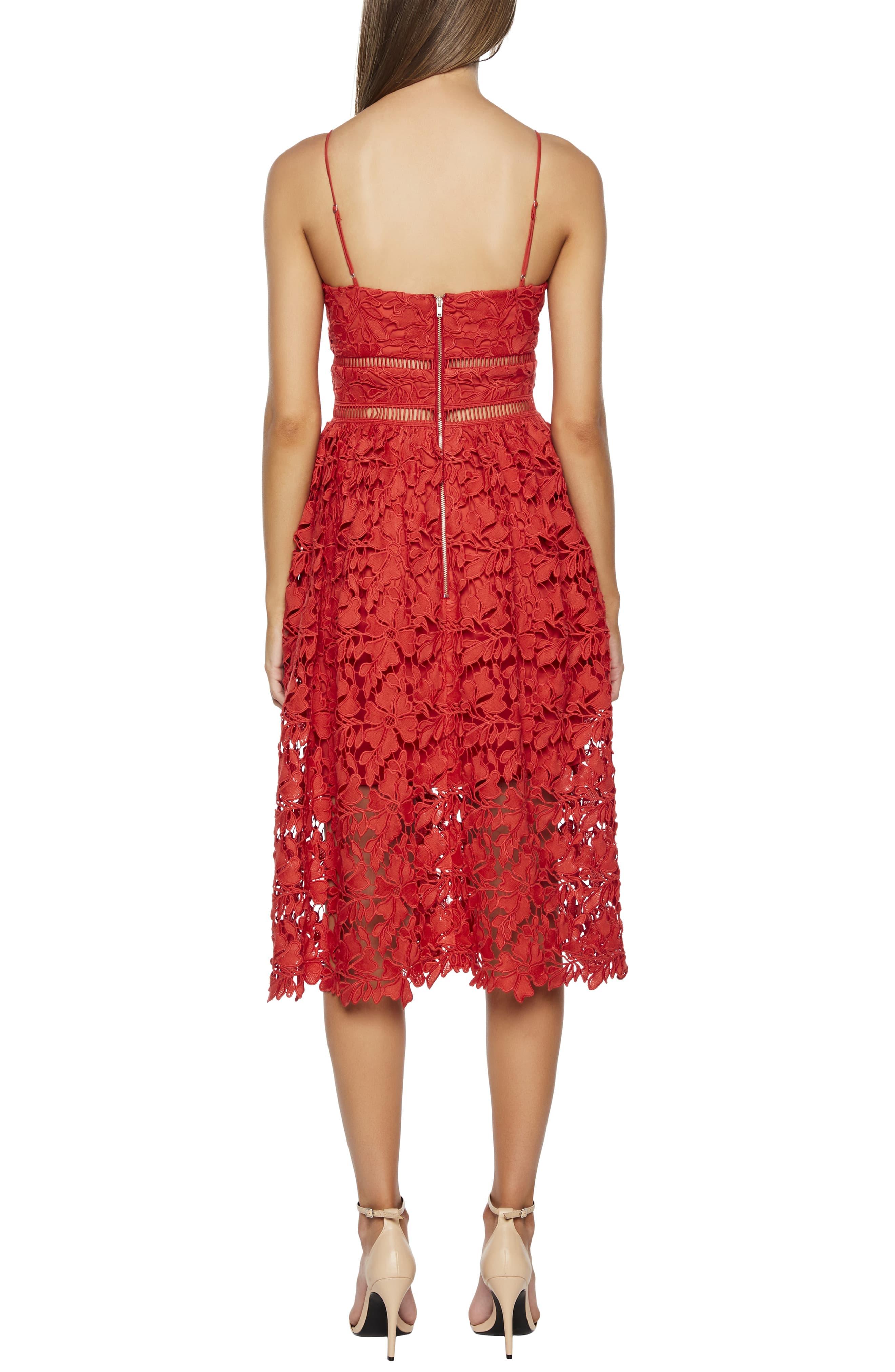 bardot sonya lace dress