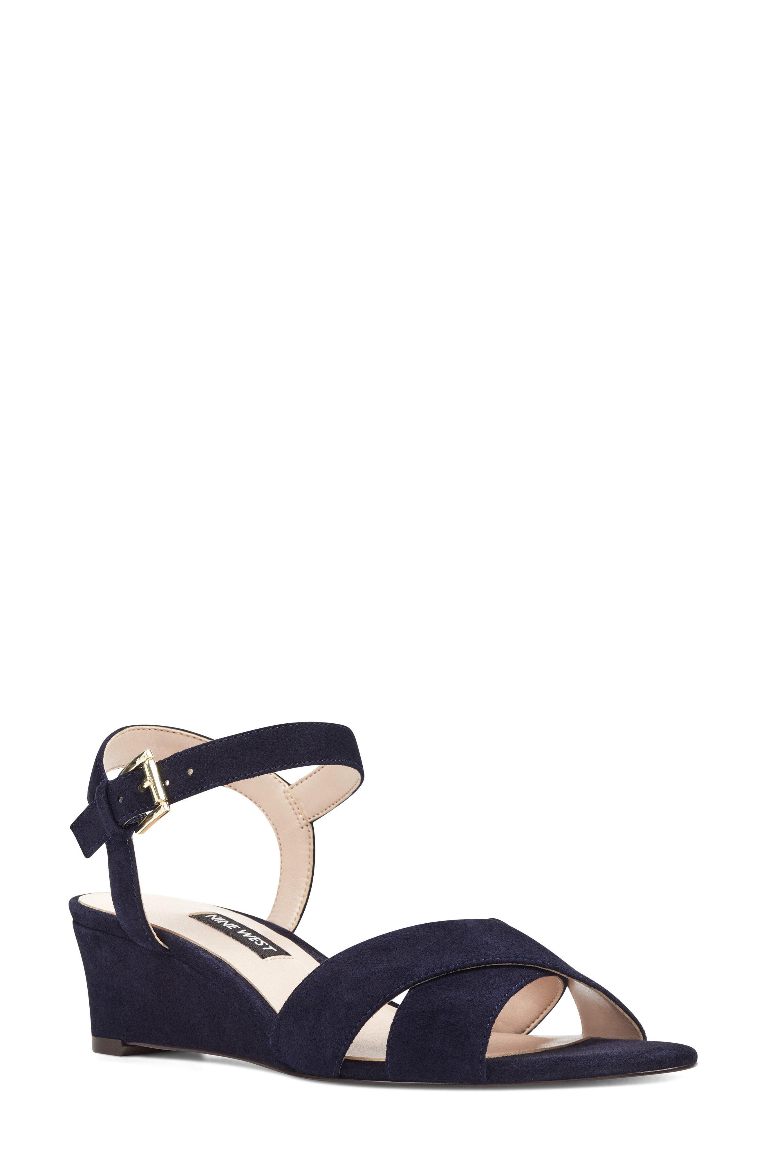 nine west laglade wedge sandal