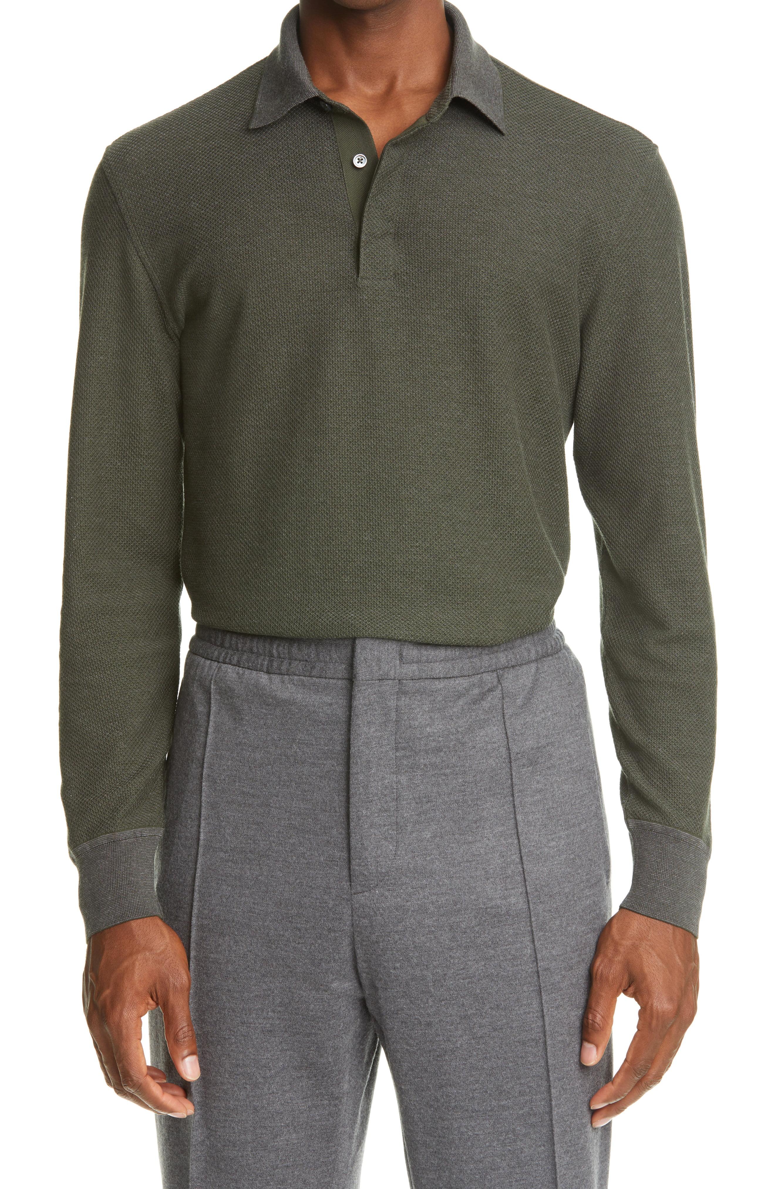 zegna sport polo shirt