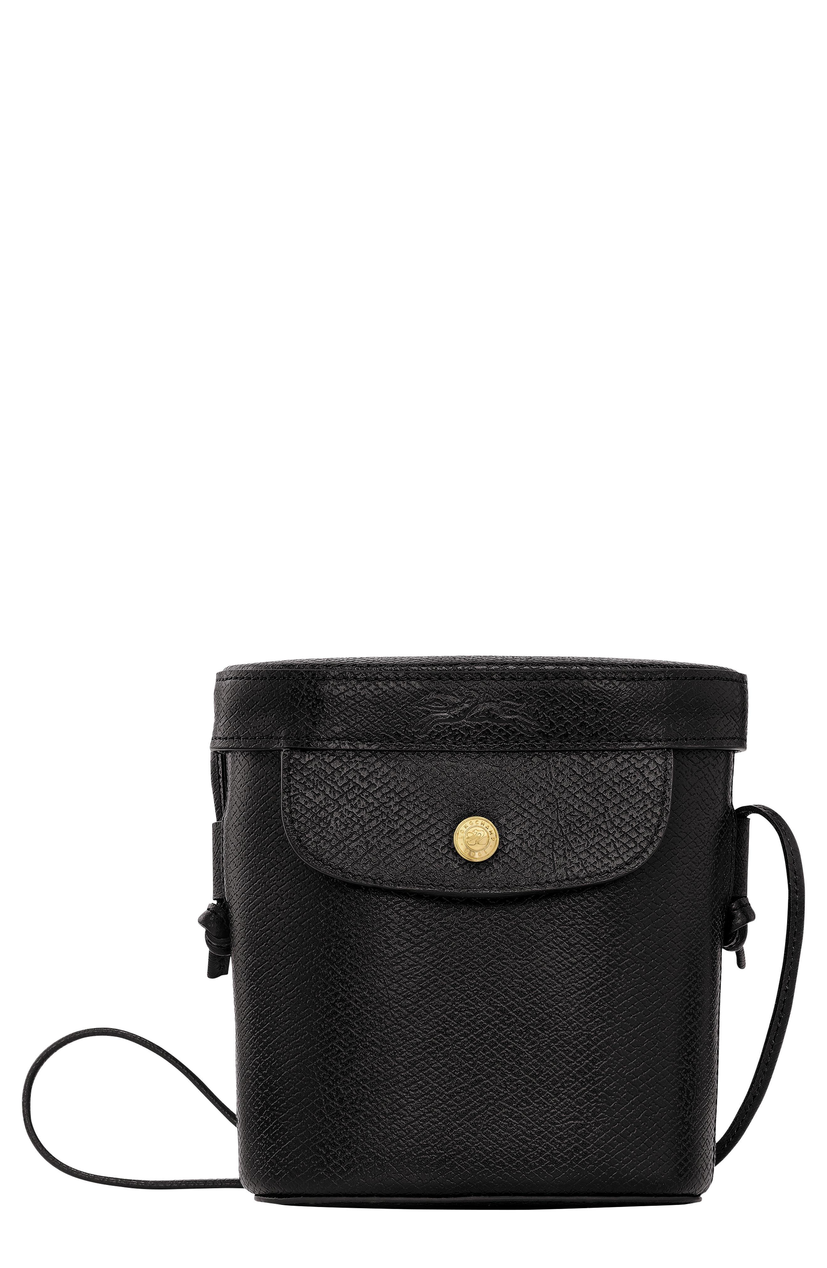Longchamp Epure Leather Crossbody Bag - Black