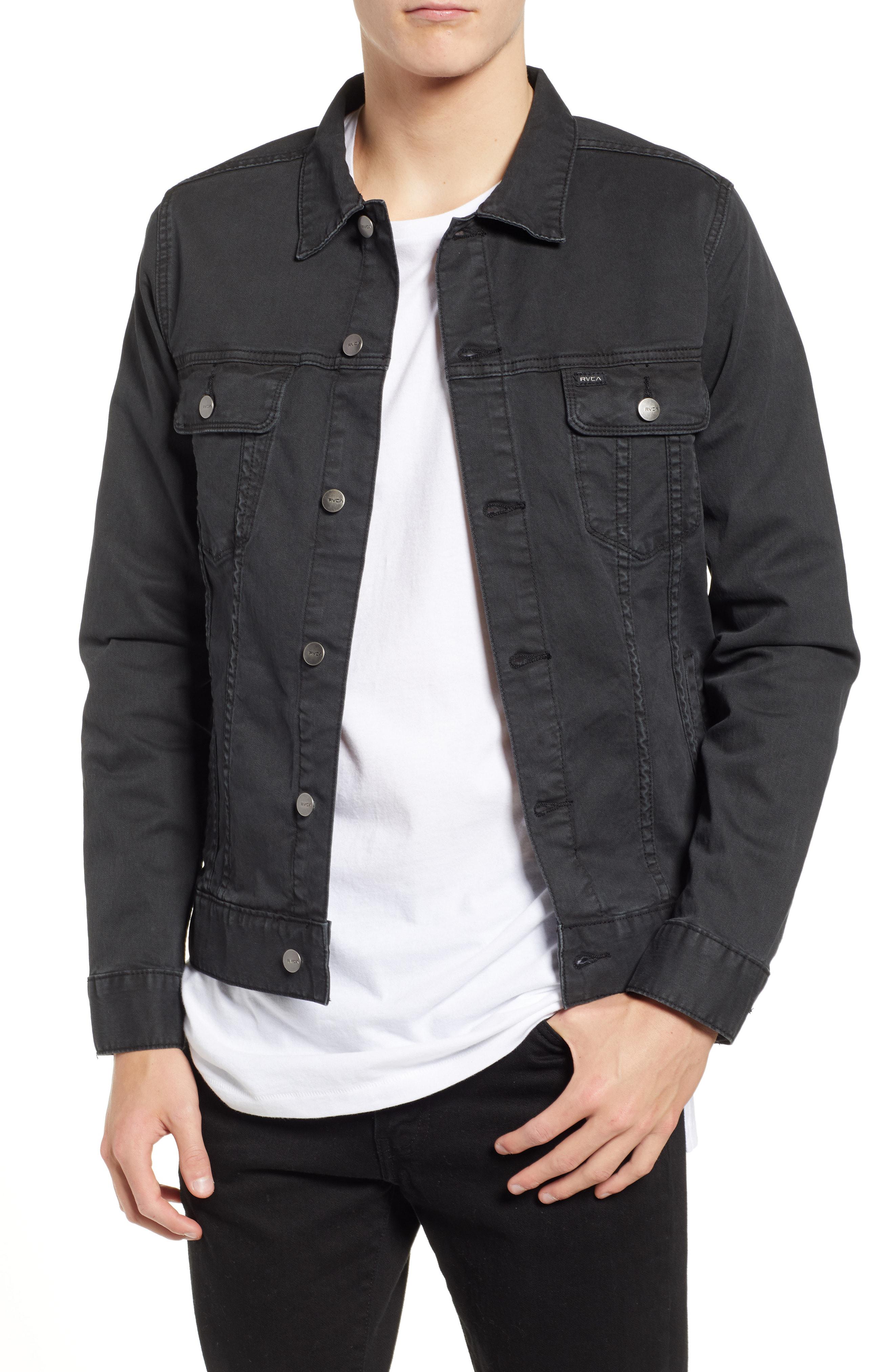 rvca daggers denim jacket