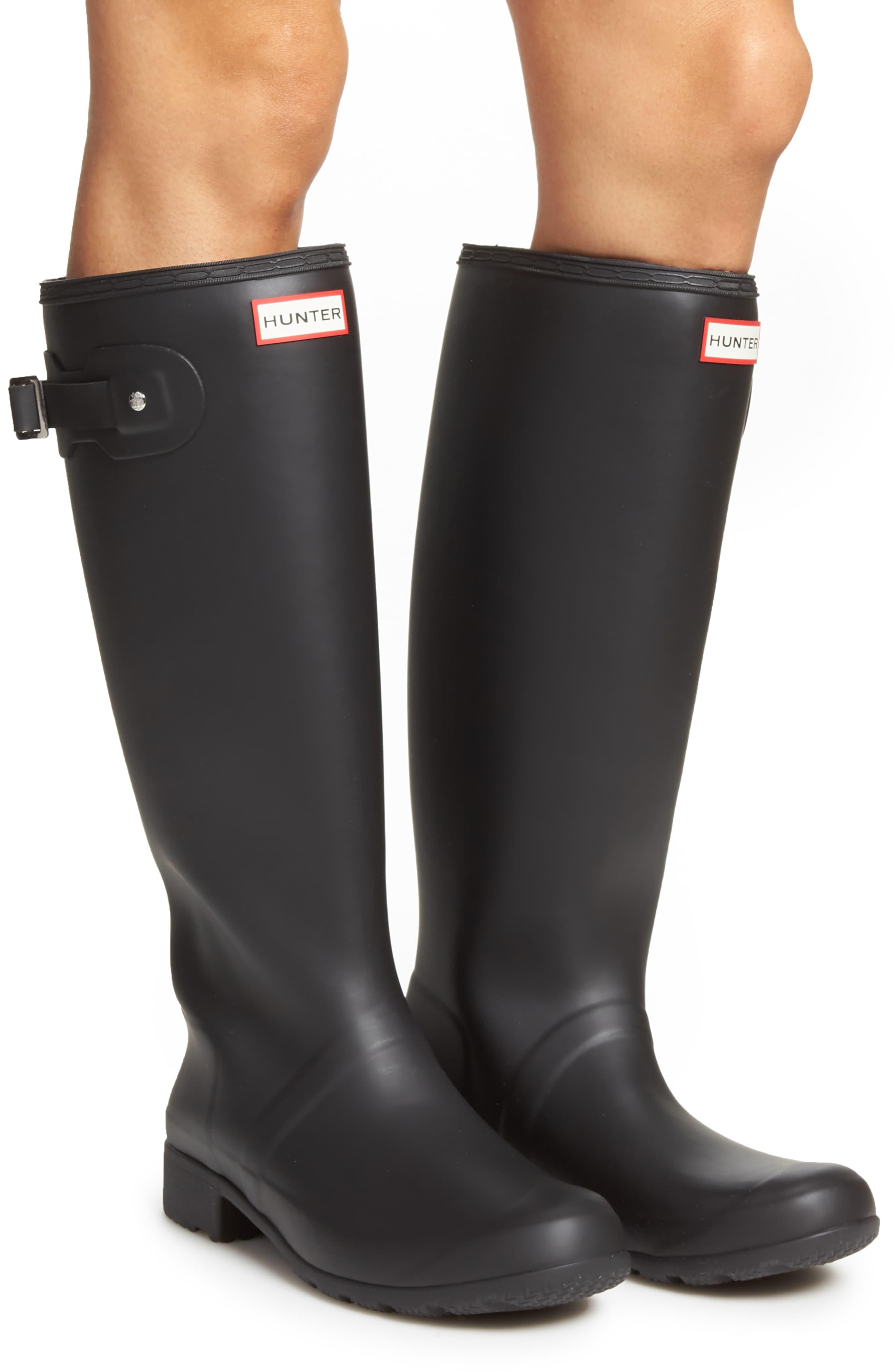 hunter packable rain boots