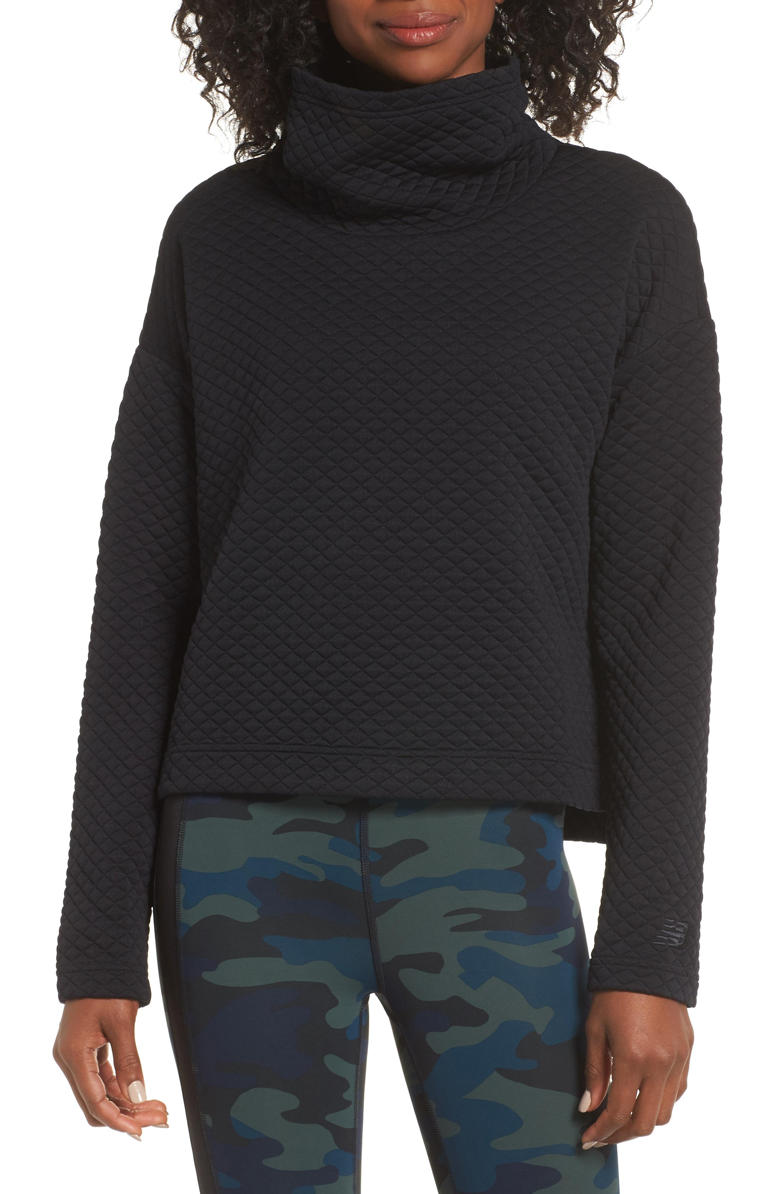 new balance funnel neck sweatshirt