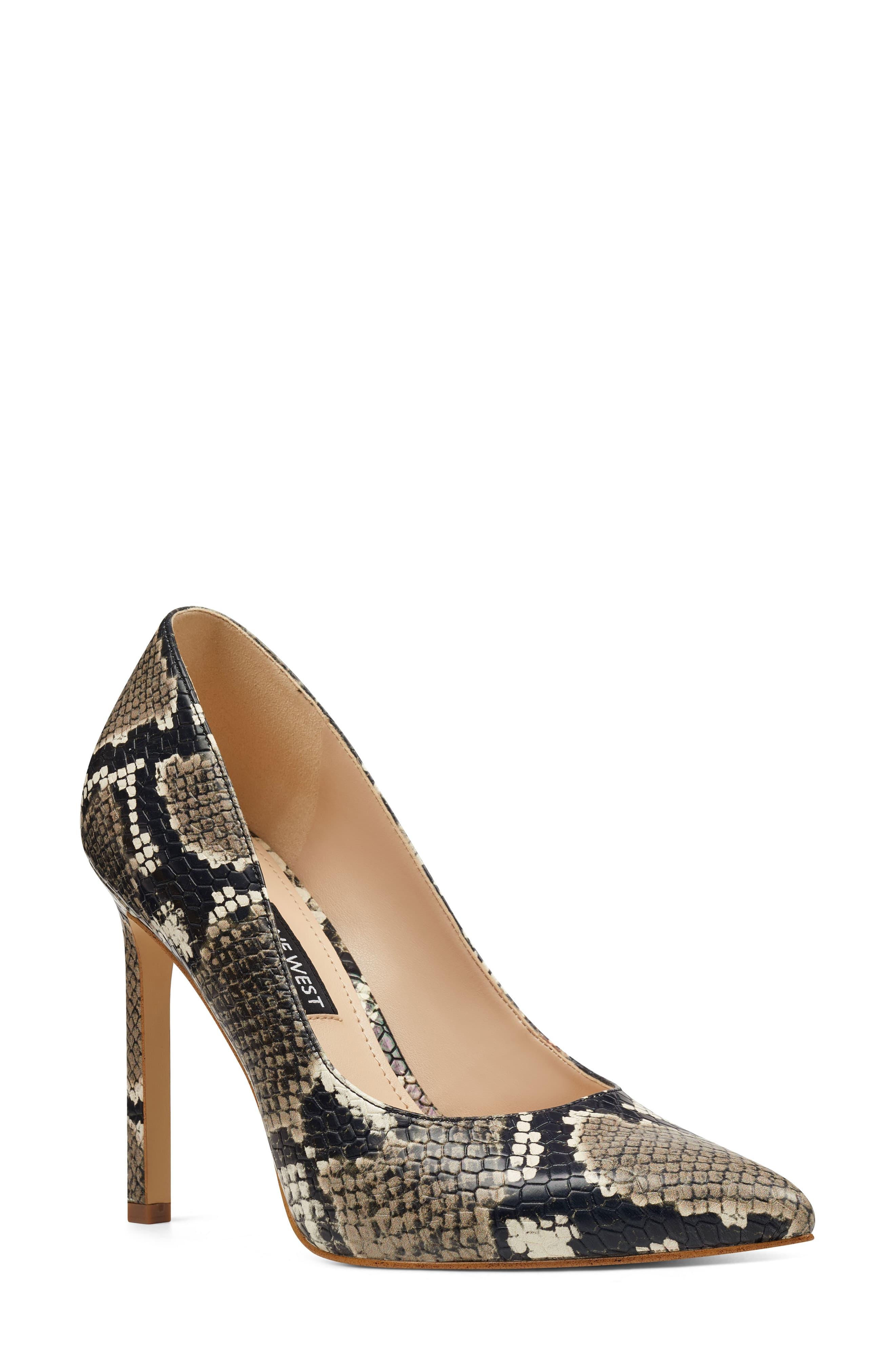 Nine West Suede 'tatiana' Pointy Toe Pump - Lyst