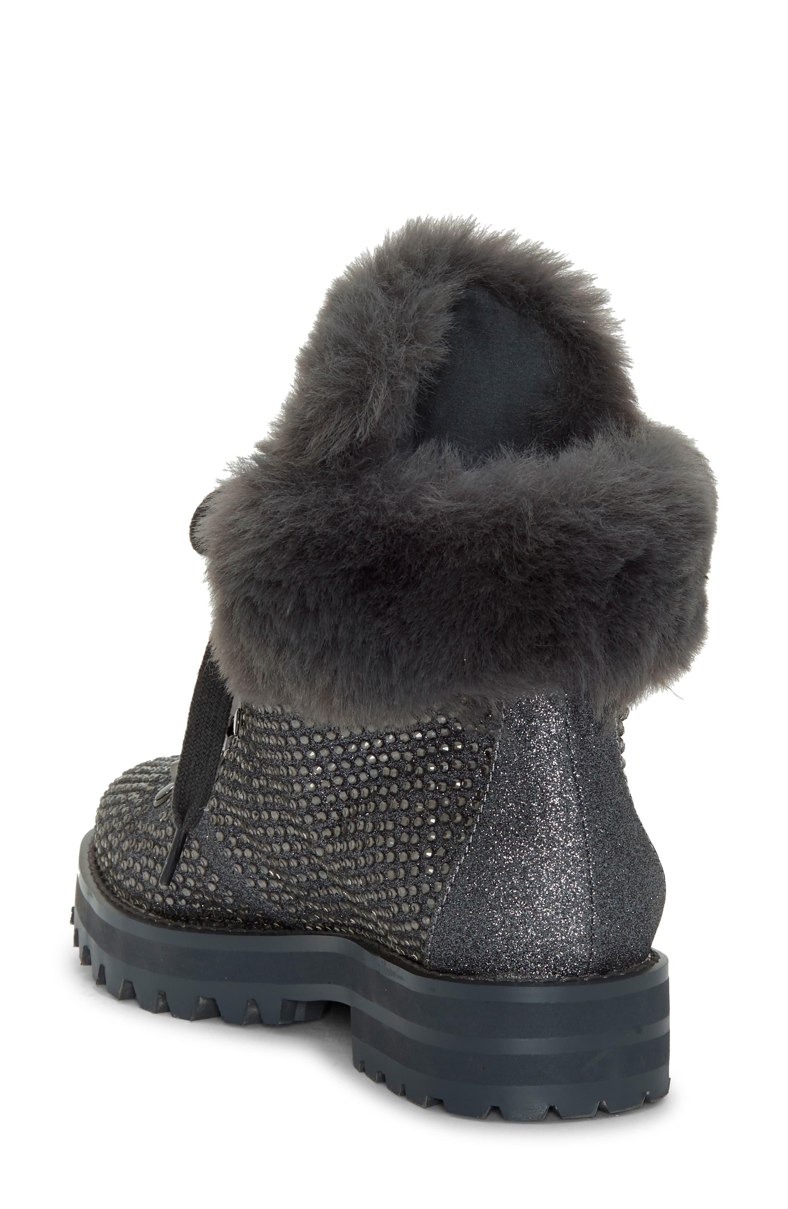 Jessica Simpson Norina Boot in Pewter Suede (Black) Lyst