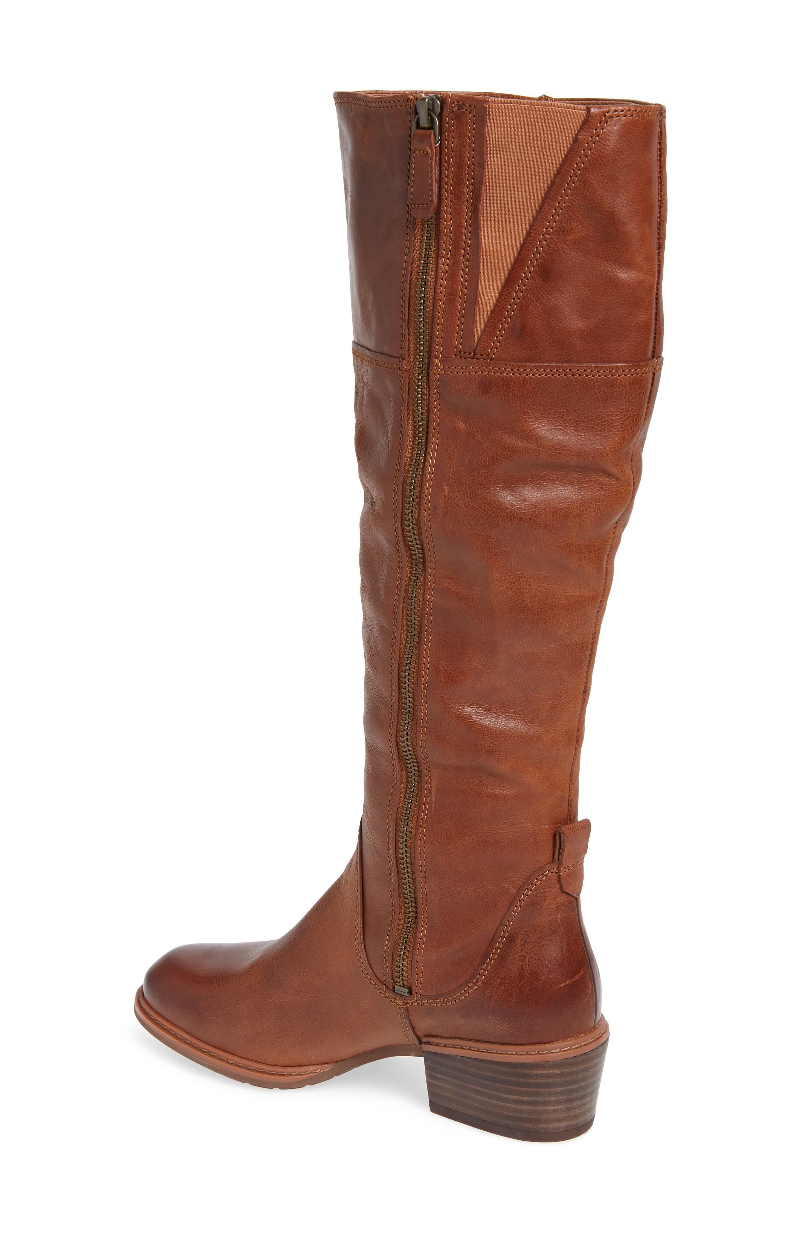 Timberland Leather Sutherlin Bay Slouch Knee High Boot in Brown - Lyst