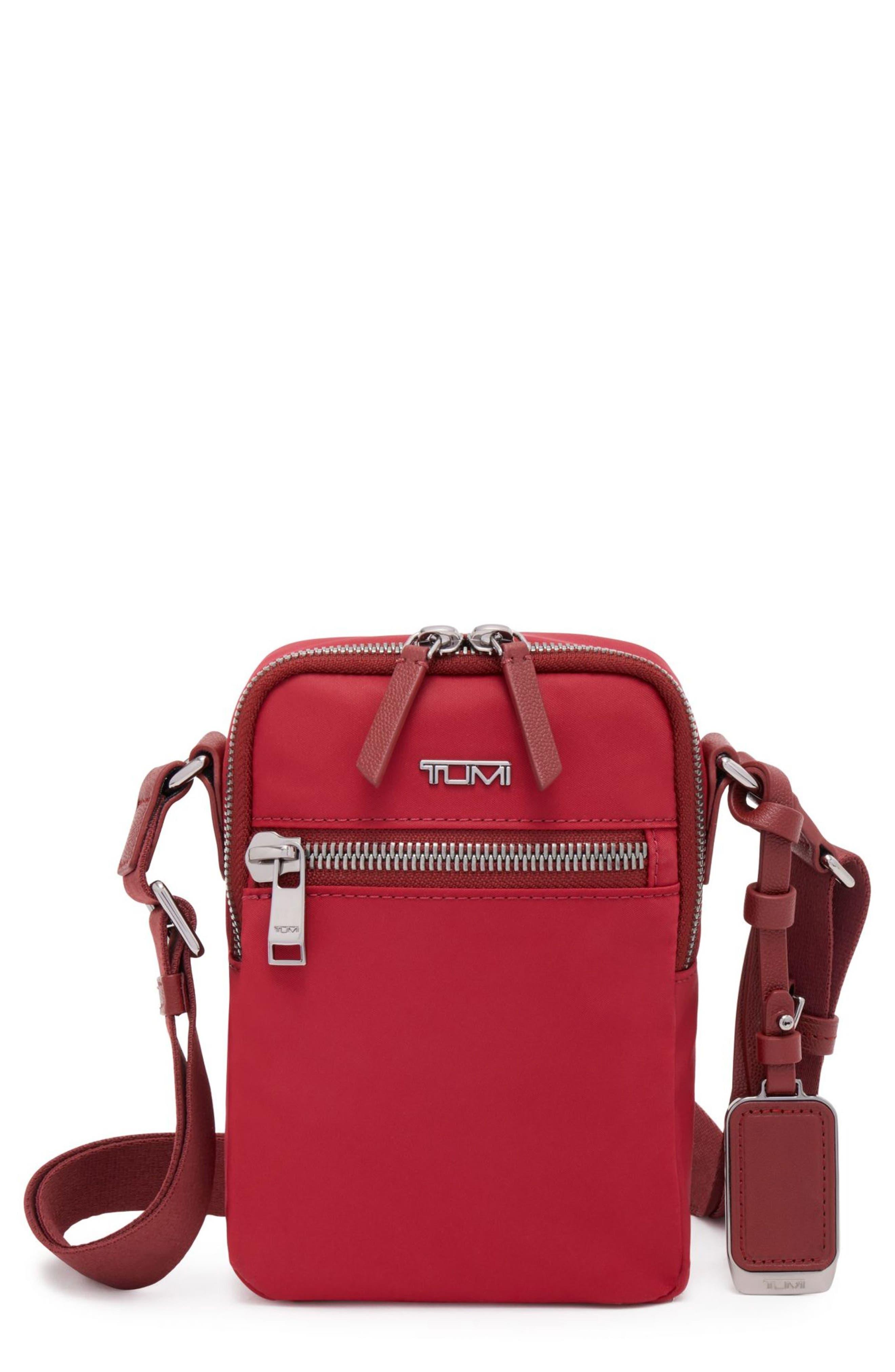 Tumi Persia Crossbody Bag in Red | Lyst