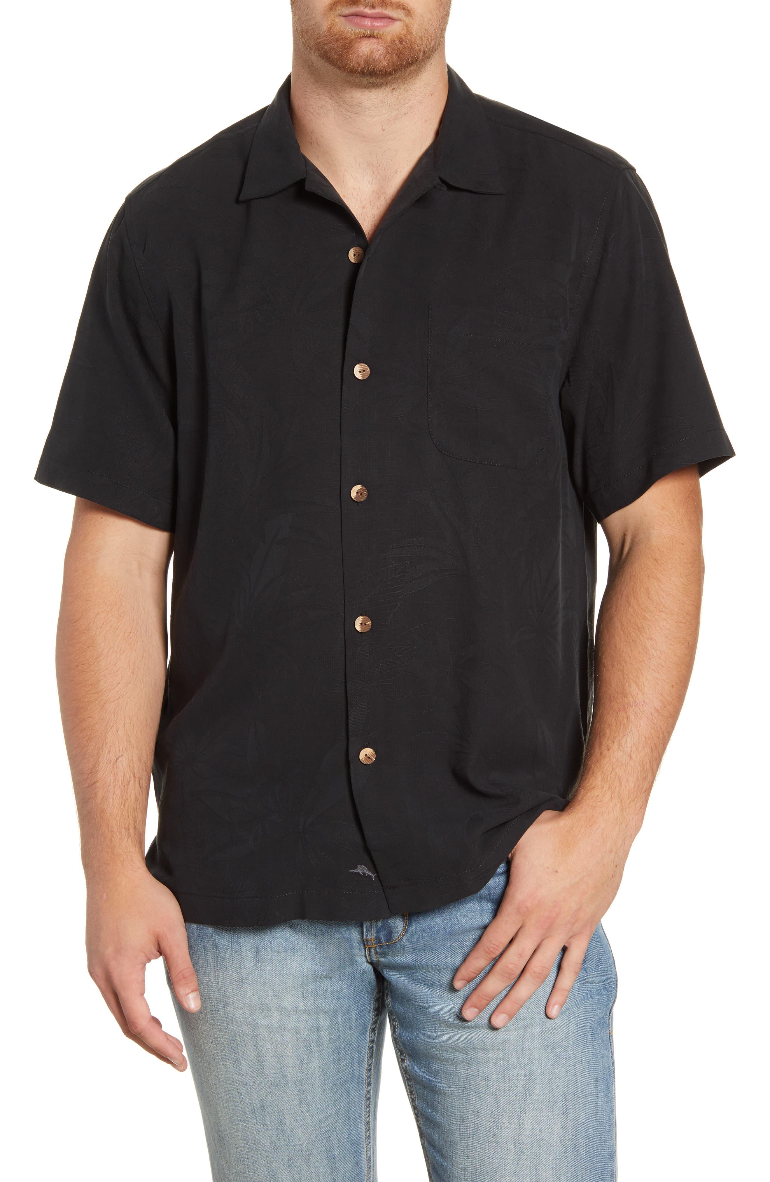 Tommy Bahama Al Fresco Tropics Classic Fit Short Sleeve Silk Button-up ...