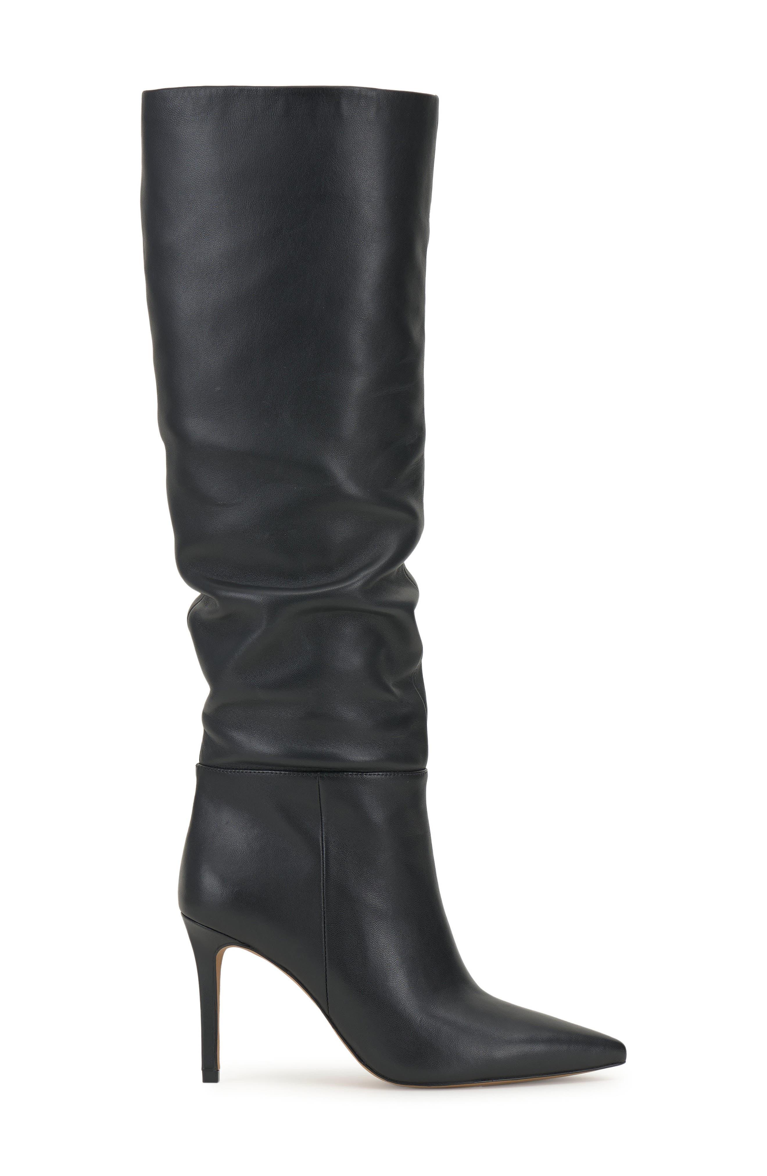 Vince Camuto Kashleigh Pointed Toe Knee High Boot in Black | Lyst