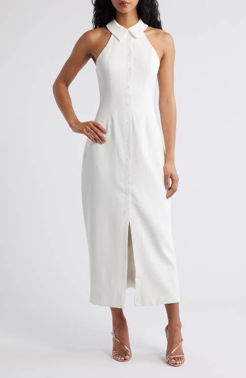 the ultimate muse halter neck midi dress The Ultimate Muse Halter Neck Midi Dress