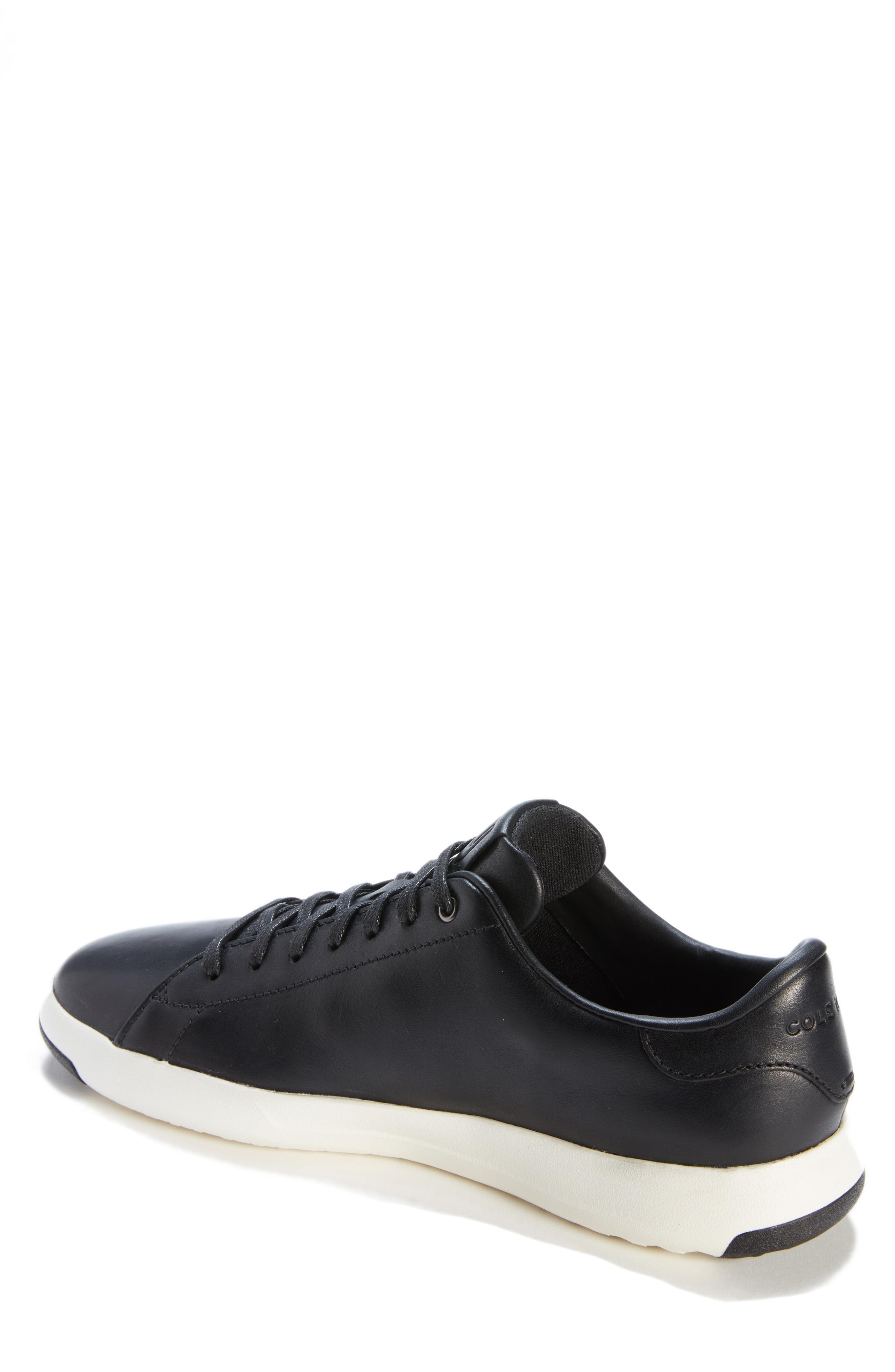 cole haan grandpro black tennis sneaker