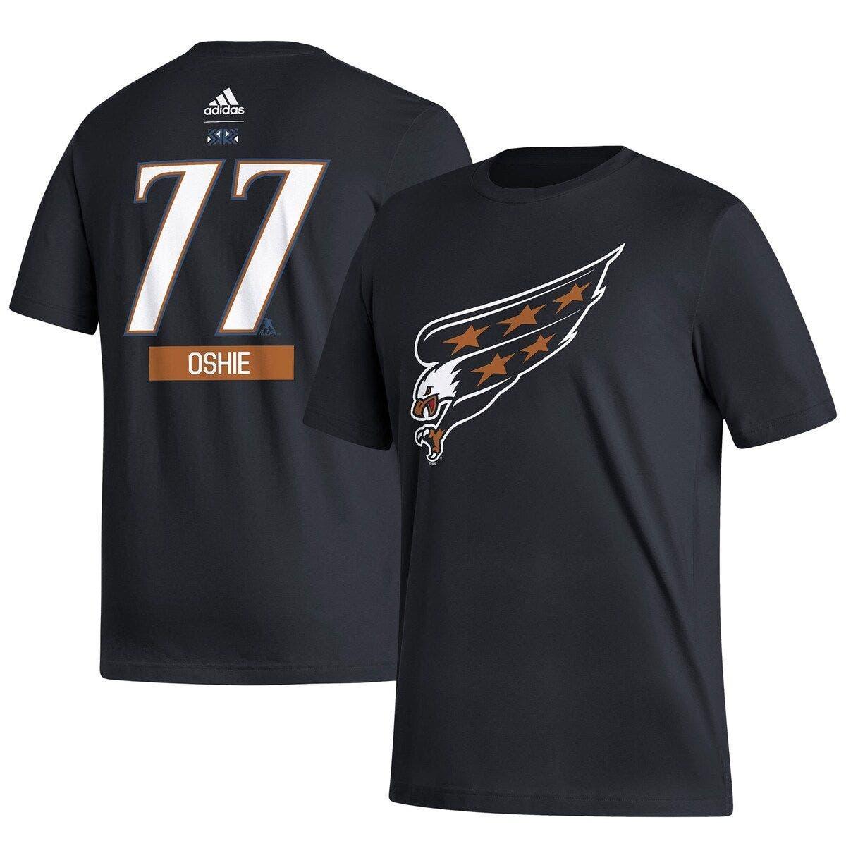 Adidas Men's Nikita Kucherov White Tampa Bay Lightning Reverse Retro 2.0  Name and Number T-shirt
