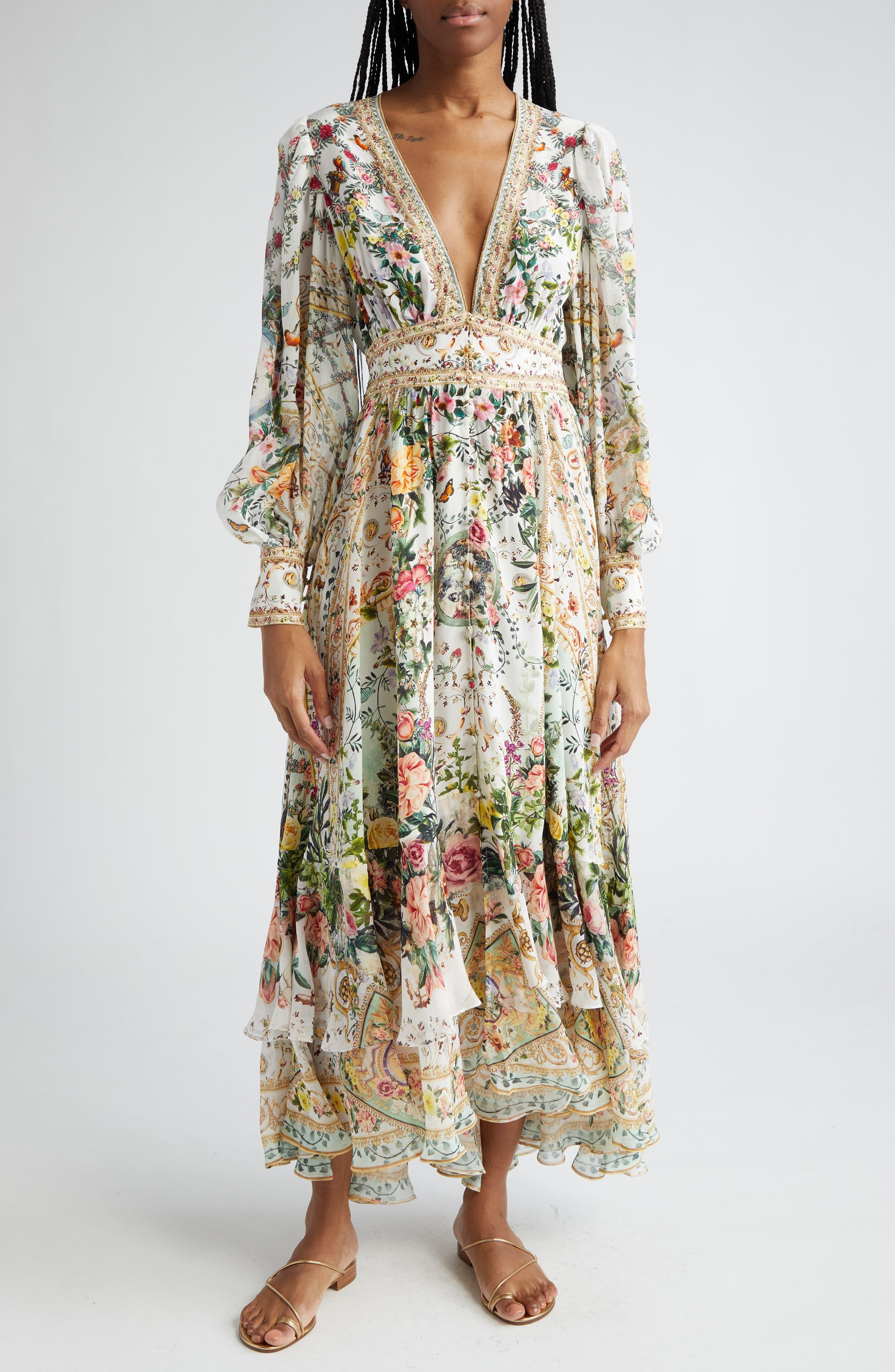 Camilla long sleeve wrap cheap dress